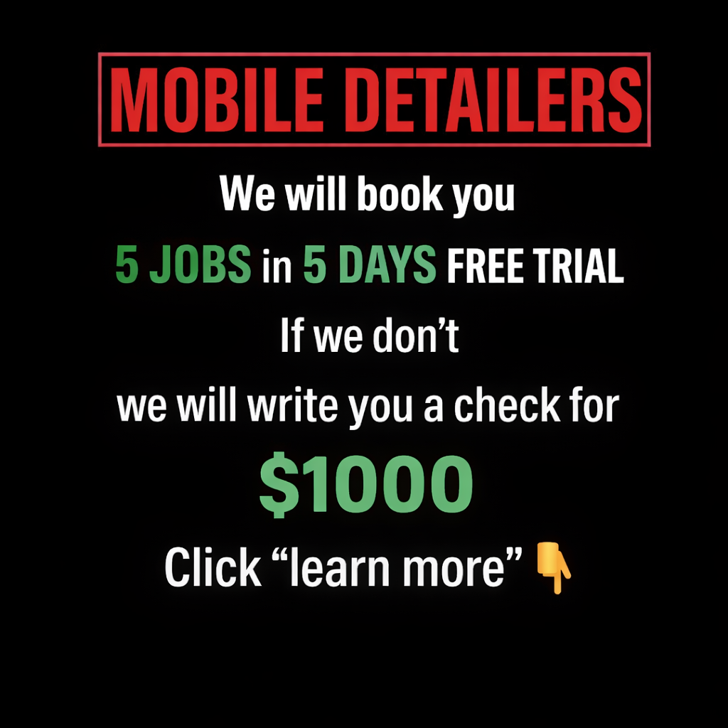 Rocket Detailer Facebook ad