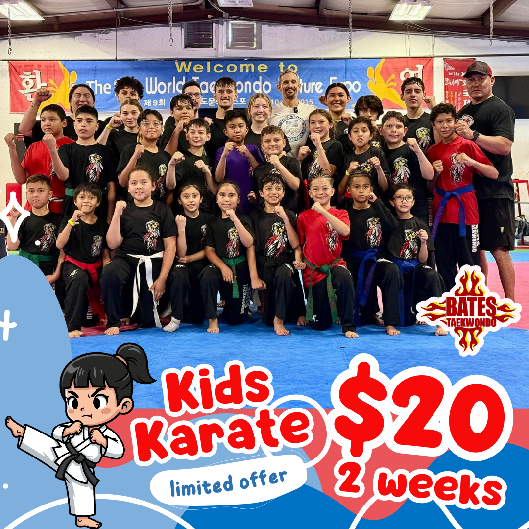 Bates Taekwondo Facebook ad