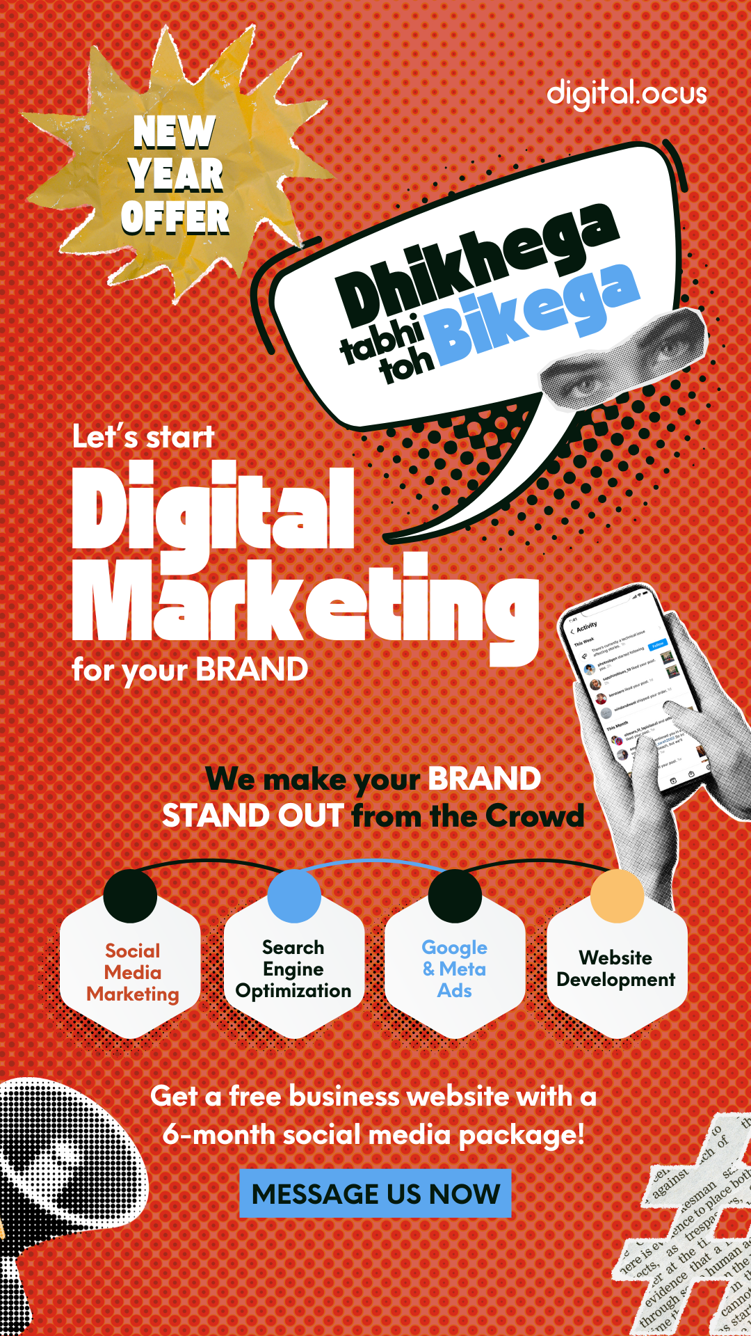 Digital Locus Facebook ad from Oct 30, 2025