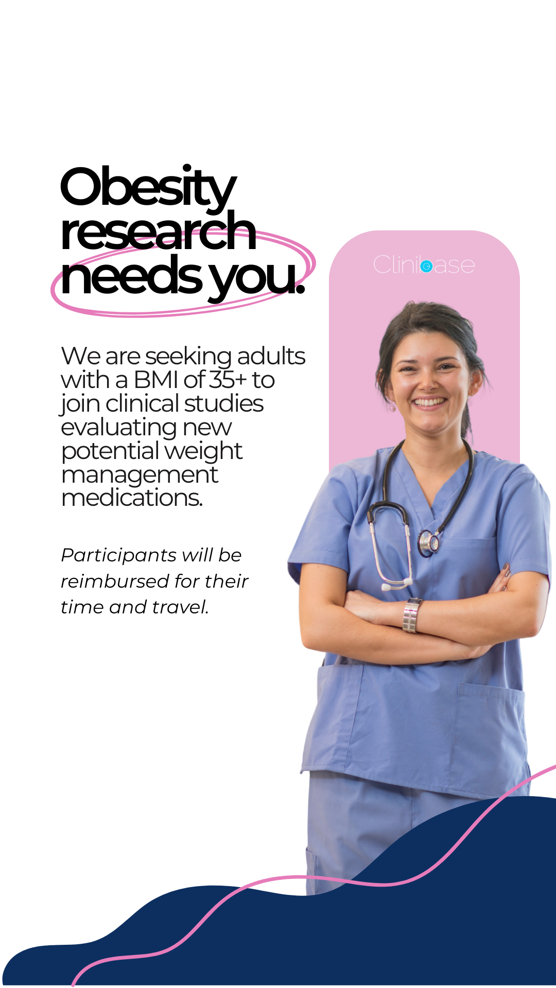 Clinibase Recruitment Facebook ad