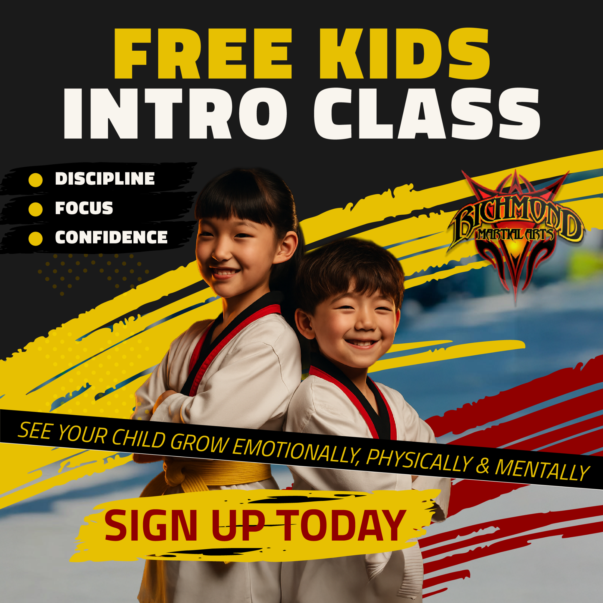 Richmond Martial Arts Facebook ad