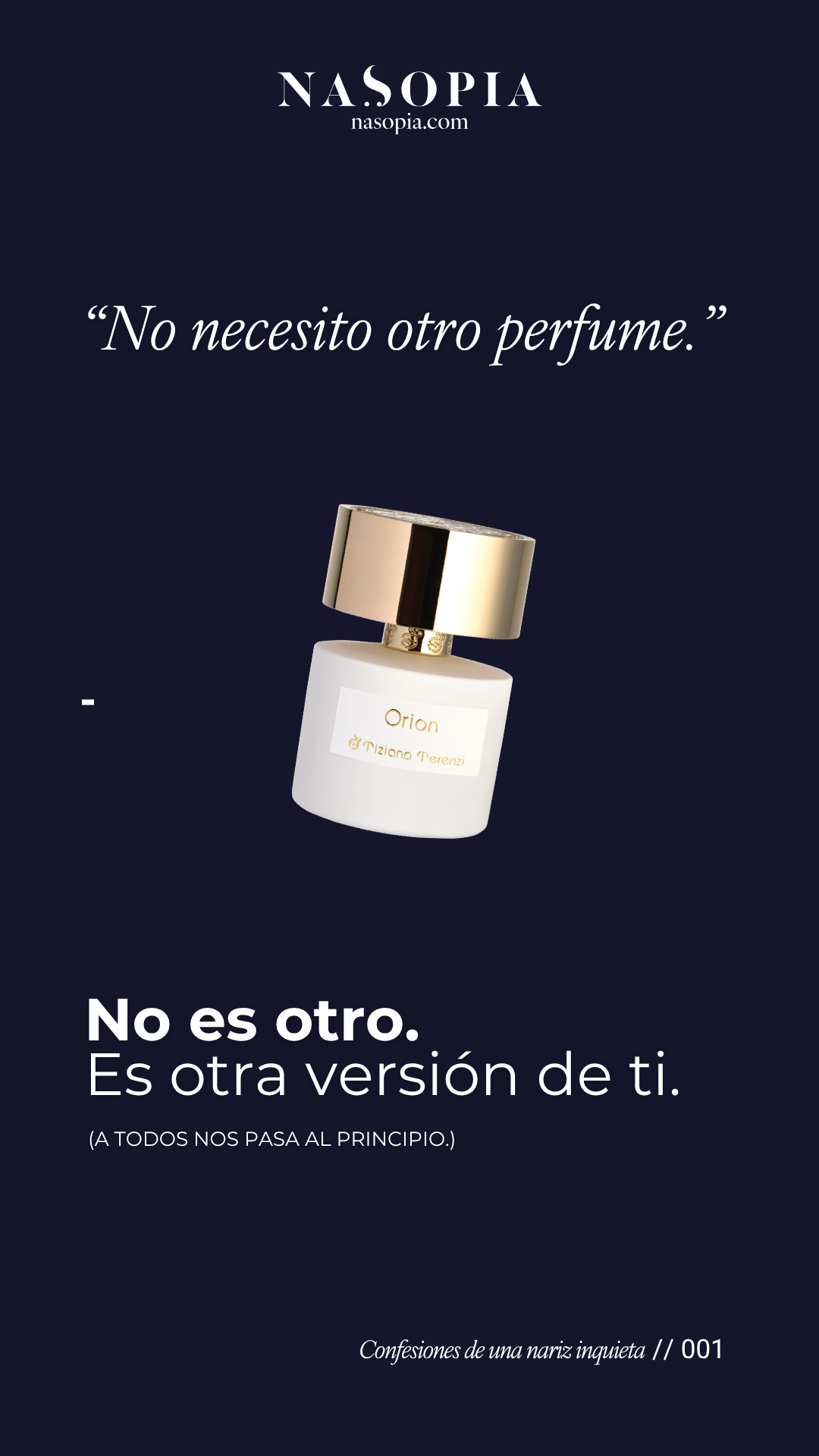 Nasopia Perfumes Nicho Facebook ad from May 8, 2026