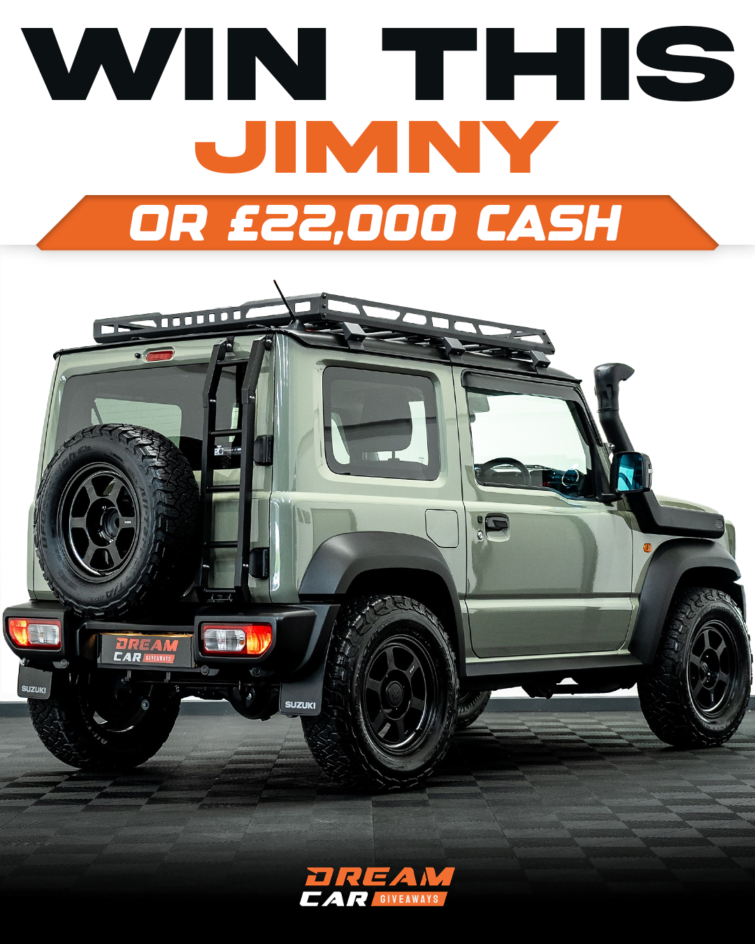 Dream Car Giveaways Facebook ad