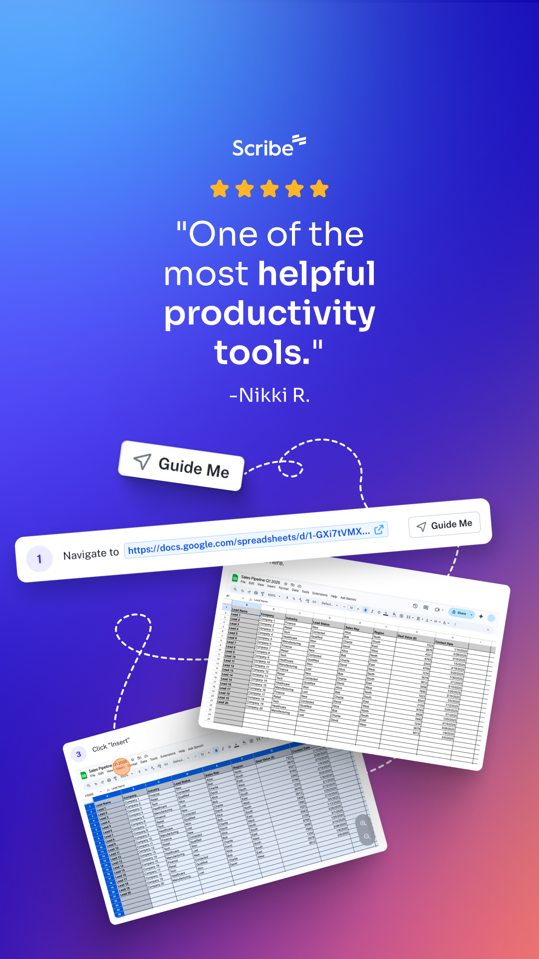 Scribe Facebook ad