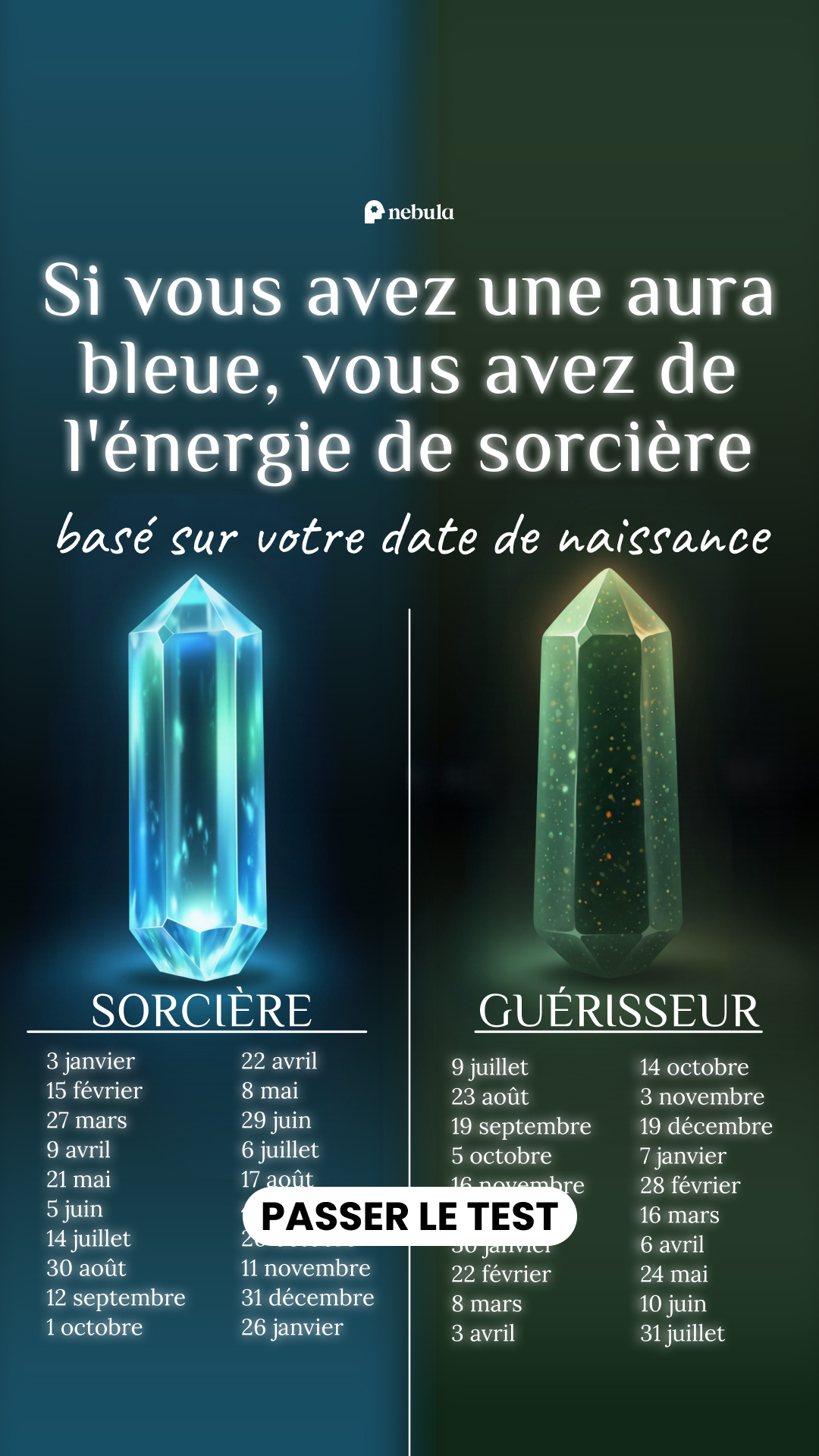 Nebula: Aura Power Reading Facebook ad