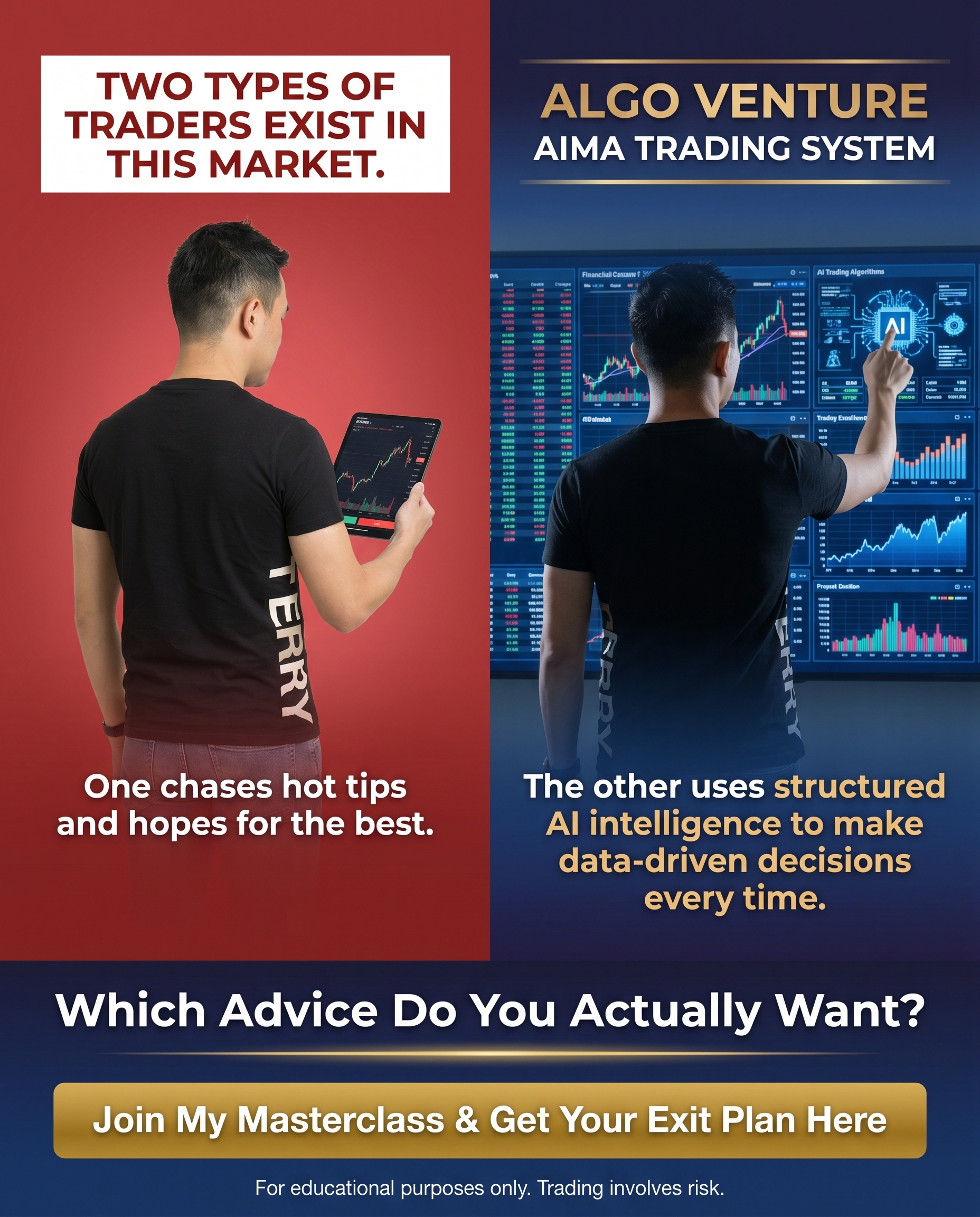Algo Venture Academy Facebook ad