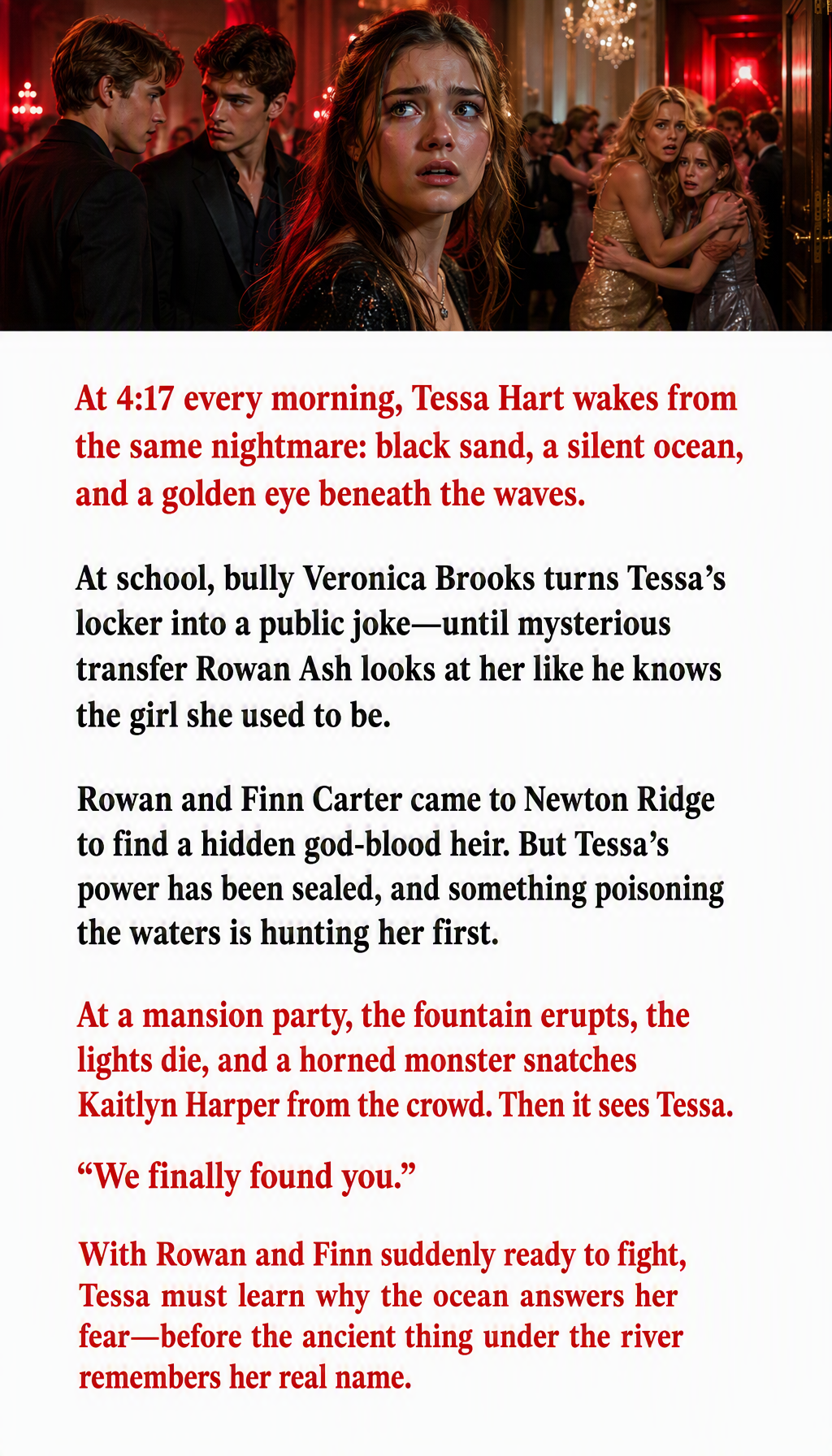 Fictic-ddd2 Facebook ad: Tessa Hart thought her dreams of black sand…