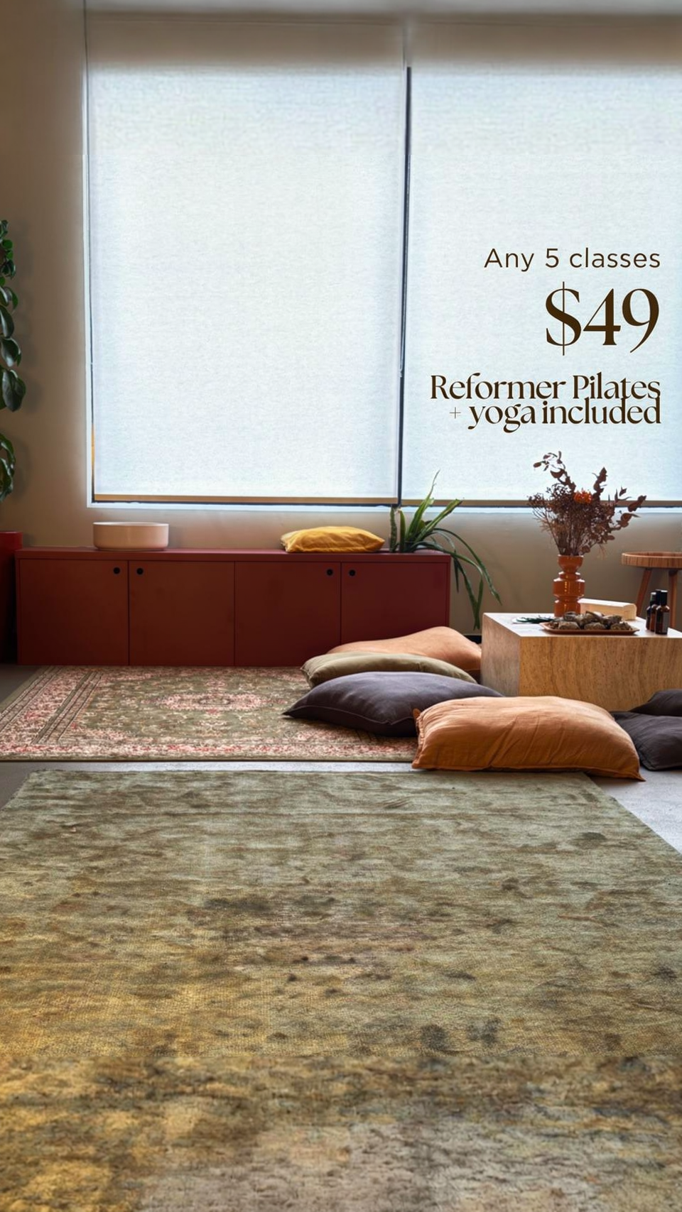 Folk Space Facebook ad: 5 Class Pass Winter Special - Folk Space