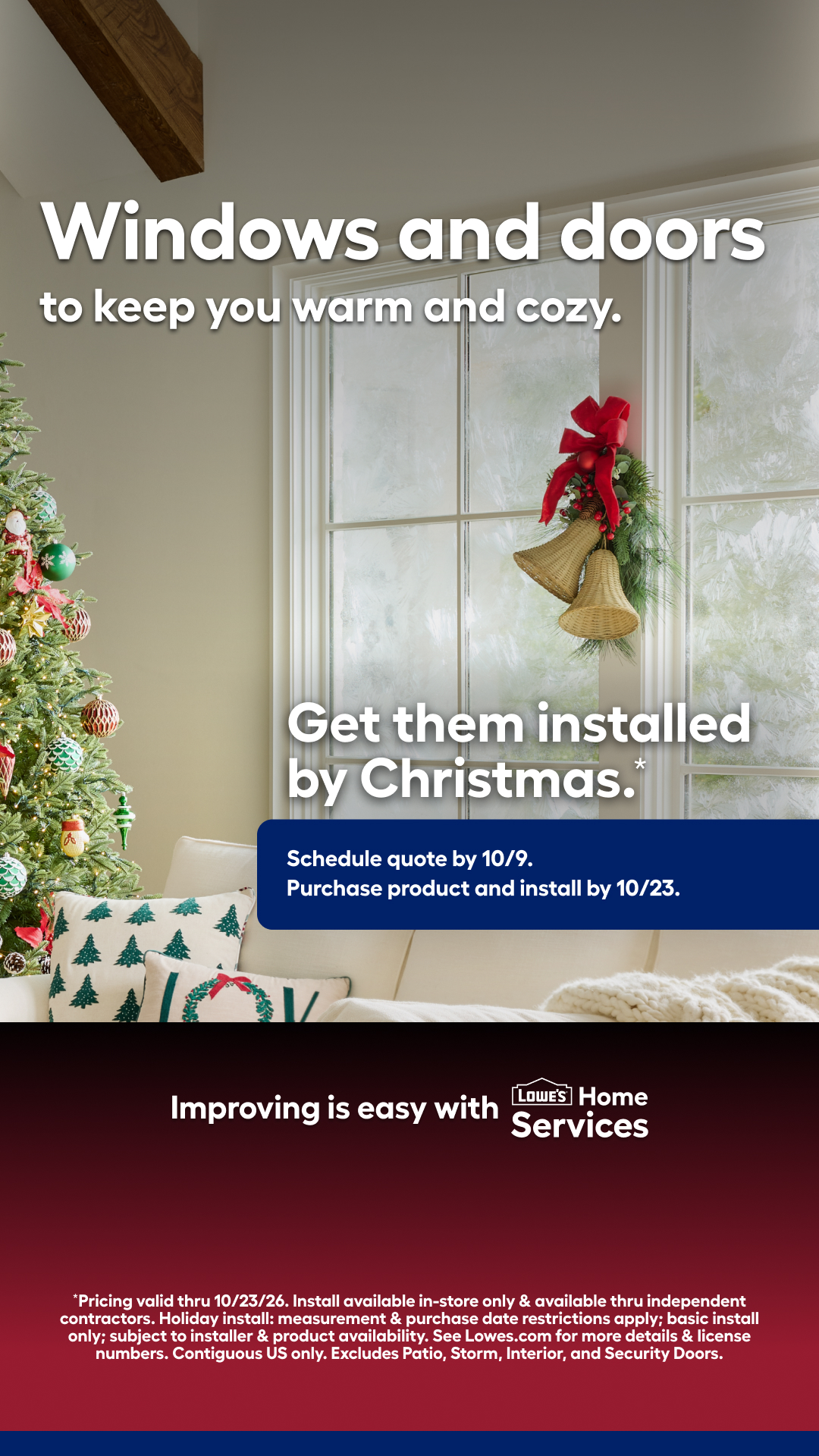 Lowe's Home Improvement Facebook ad