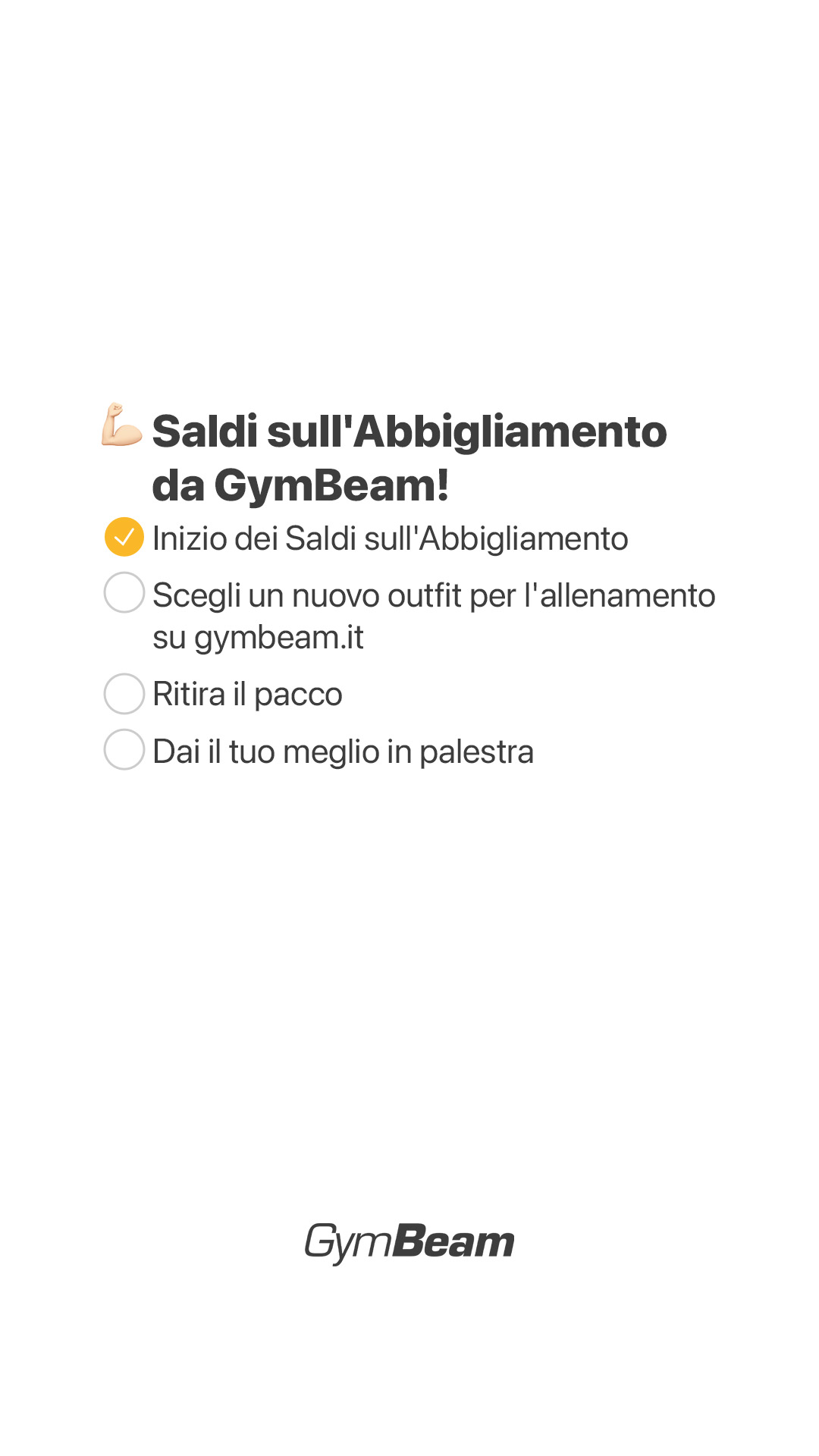 GymBeam Facebook ad
