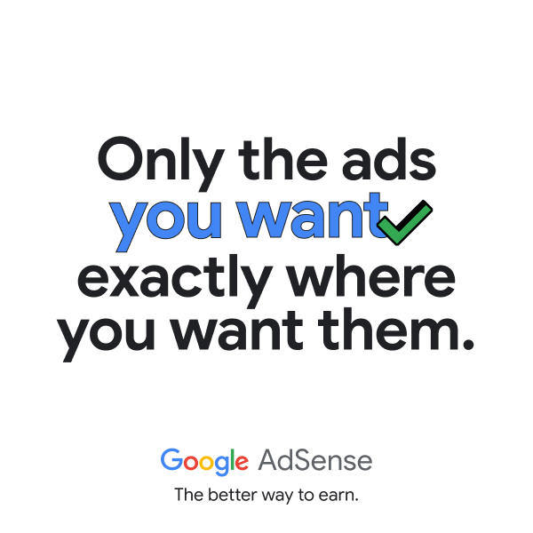 Google for Publishers Facebook ad: Get full control over your site's ads