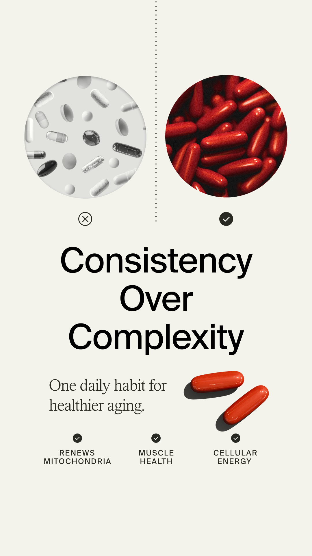 Timeline Longevity Facebook ad