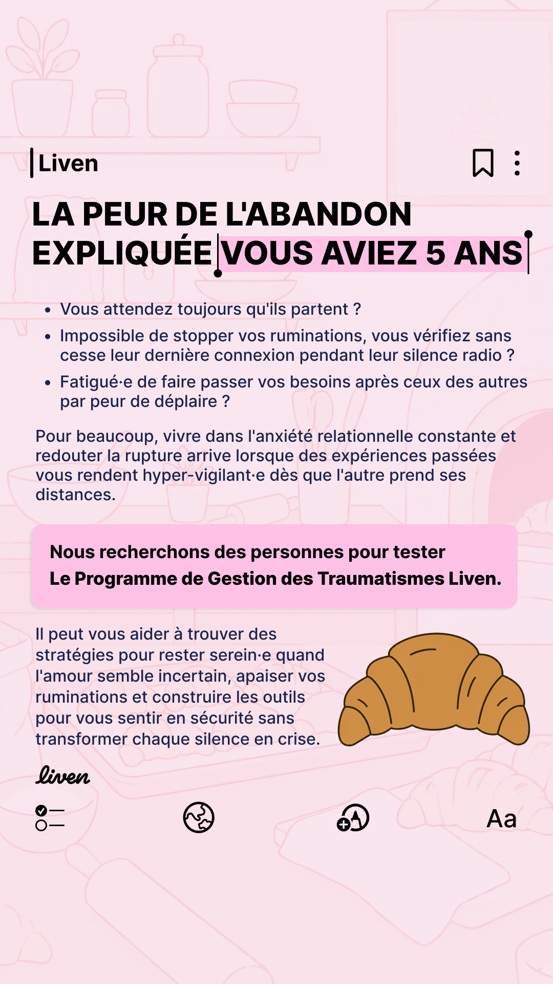 Olivia Parker Facebook ad