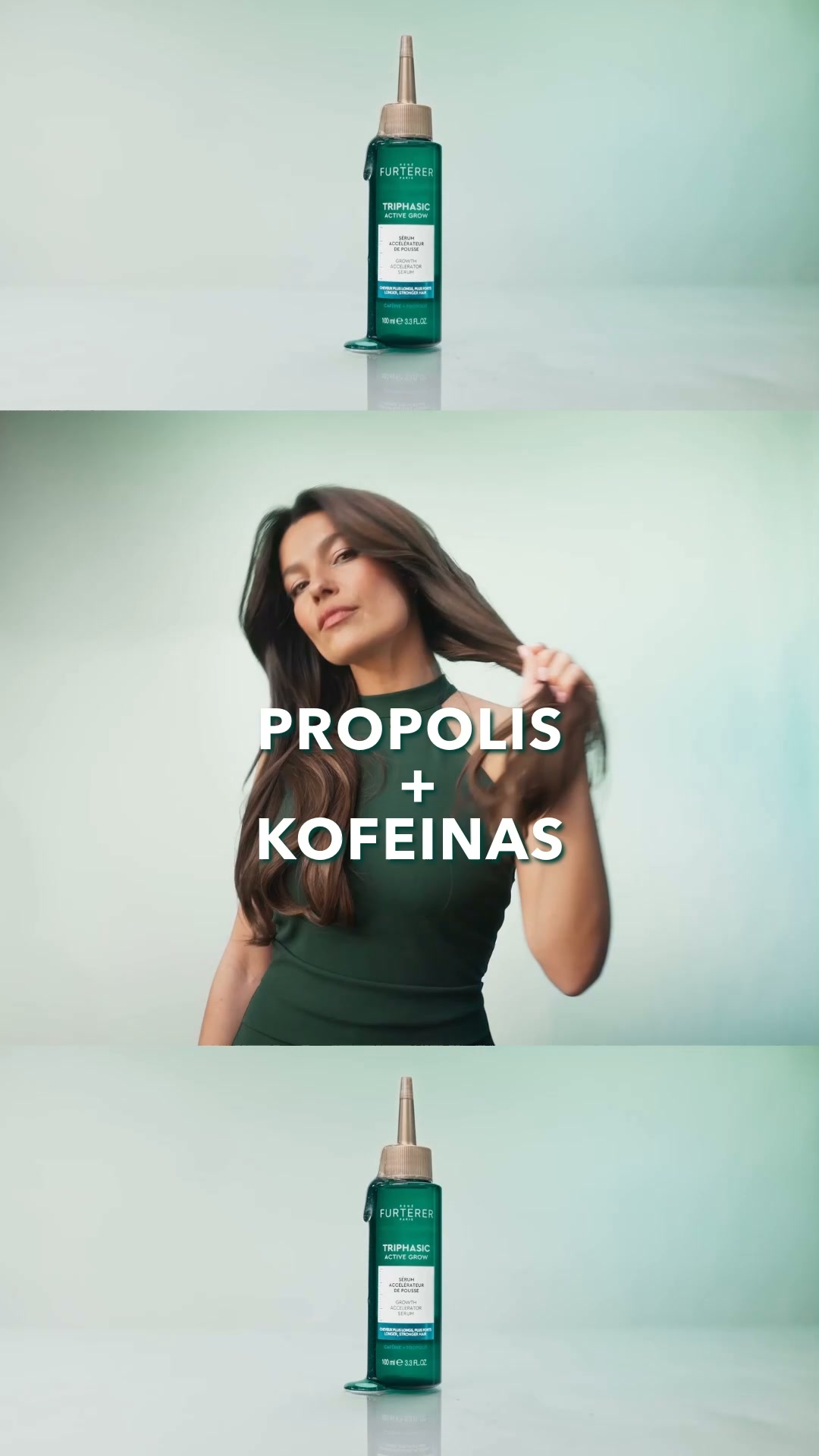 Rene Furterer Lietuva Facebook ad: Triphasic Active Grow