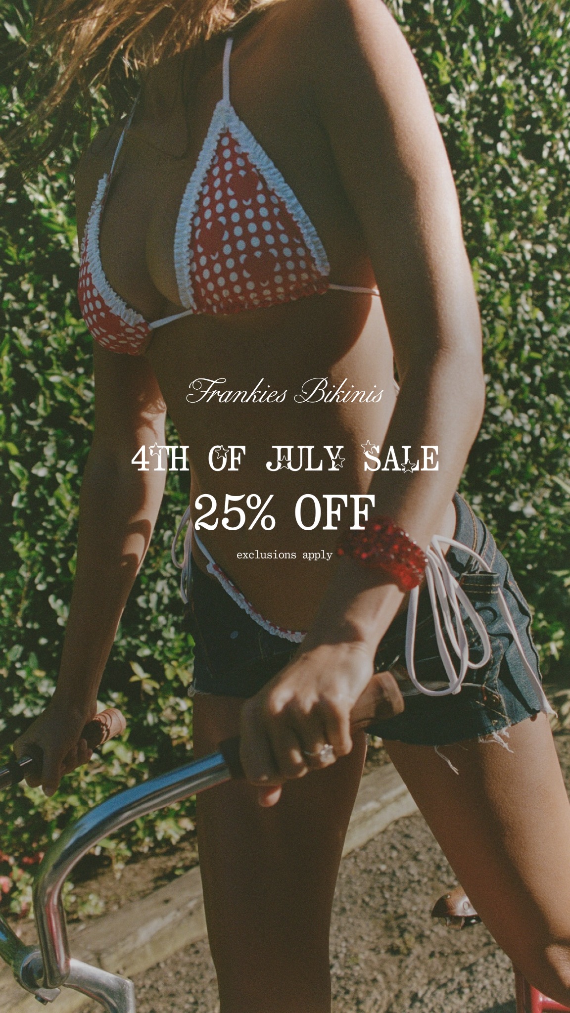 Frankies Bikinis Facebook ad