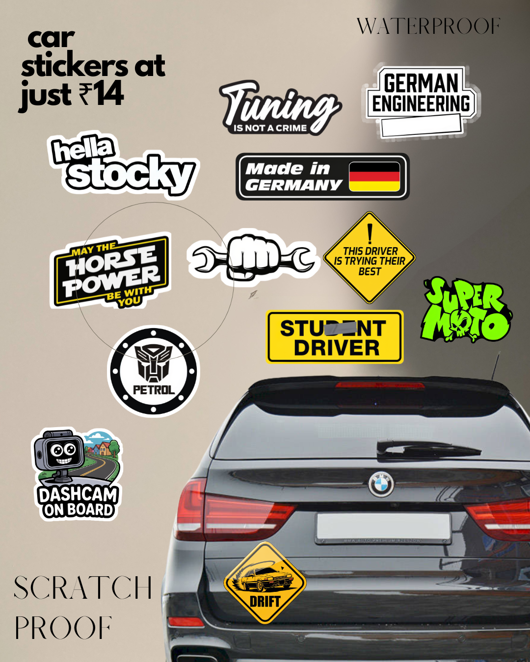 Stickerdise India Facebook ad from Jul 20, 2025