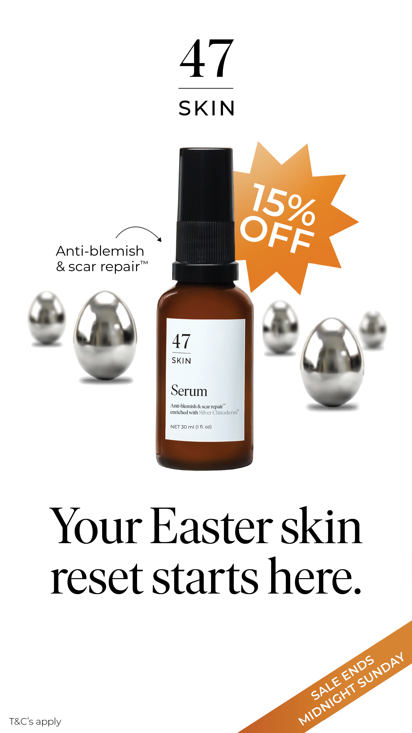 47Skin Facebook ad