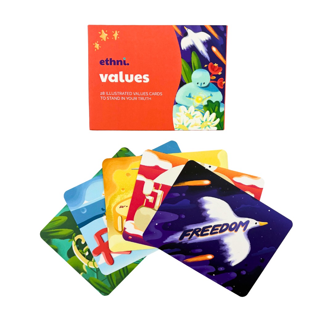 Ethni Facebook ad: Save $5 on our new Values Cards