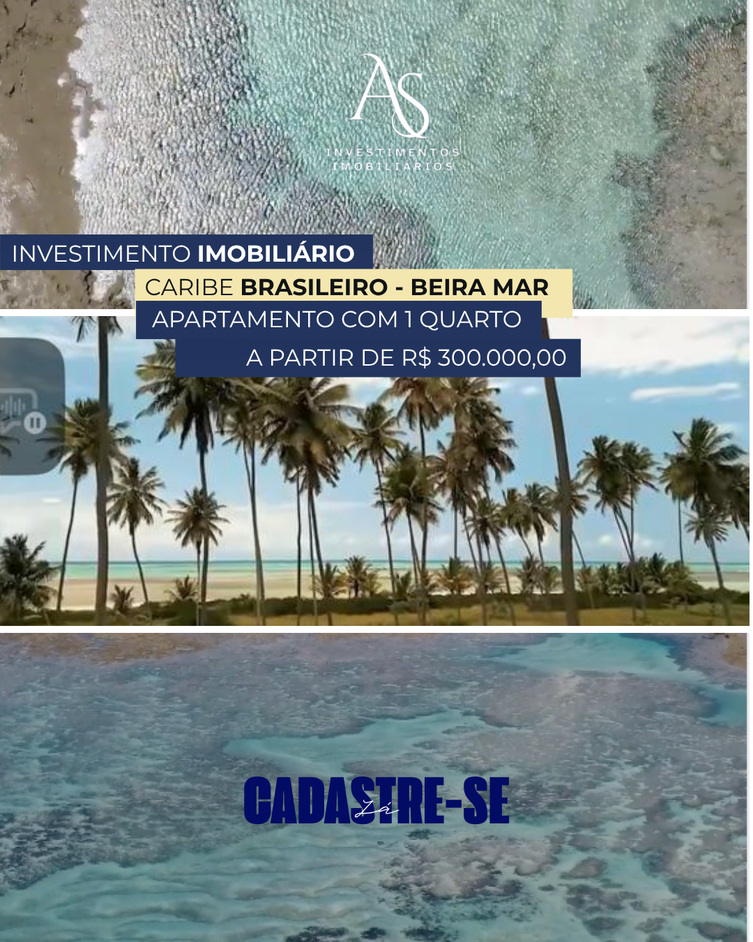 AS Investimentos Imobiliários Facebook ad from Jul 22, 2026