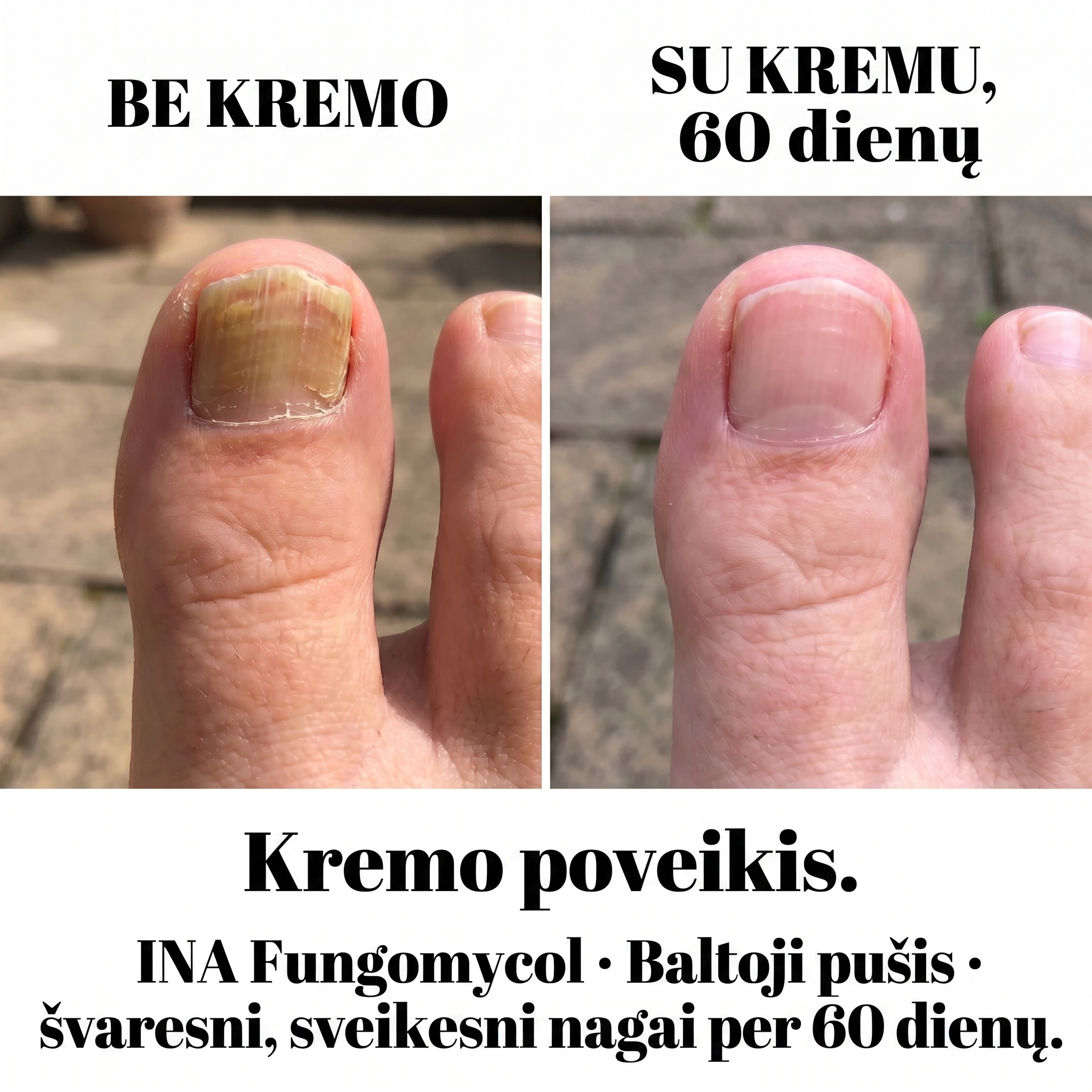 InaEssentials.lt - Organinė Kosmetika Facebook ad: 60 dienų ir matai skirtumą