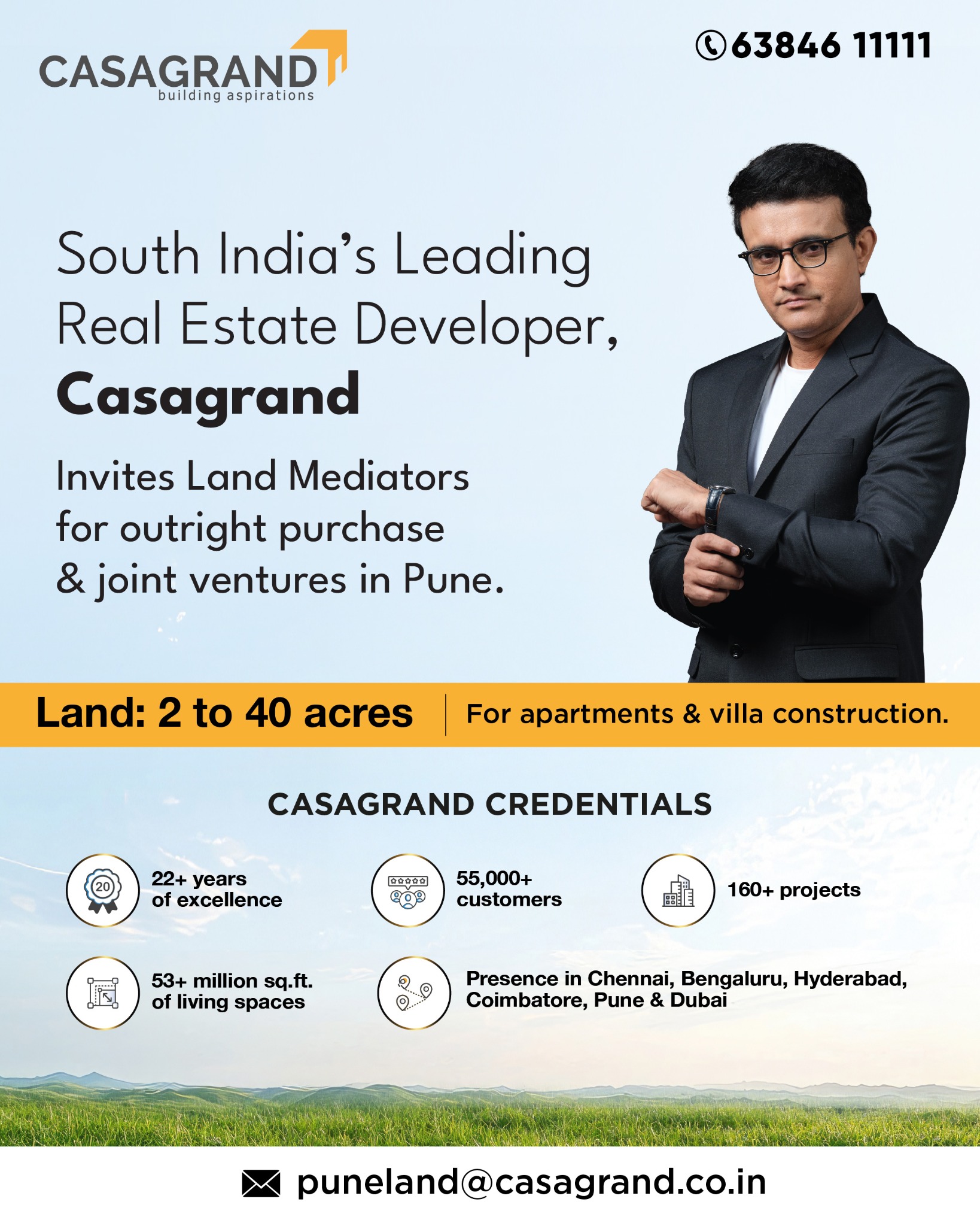 Land Acquisition - Pune Facebook ad