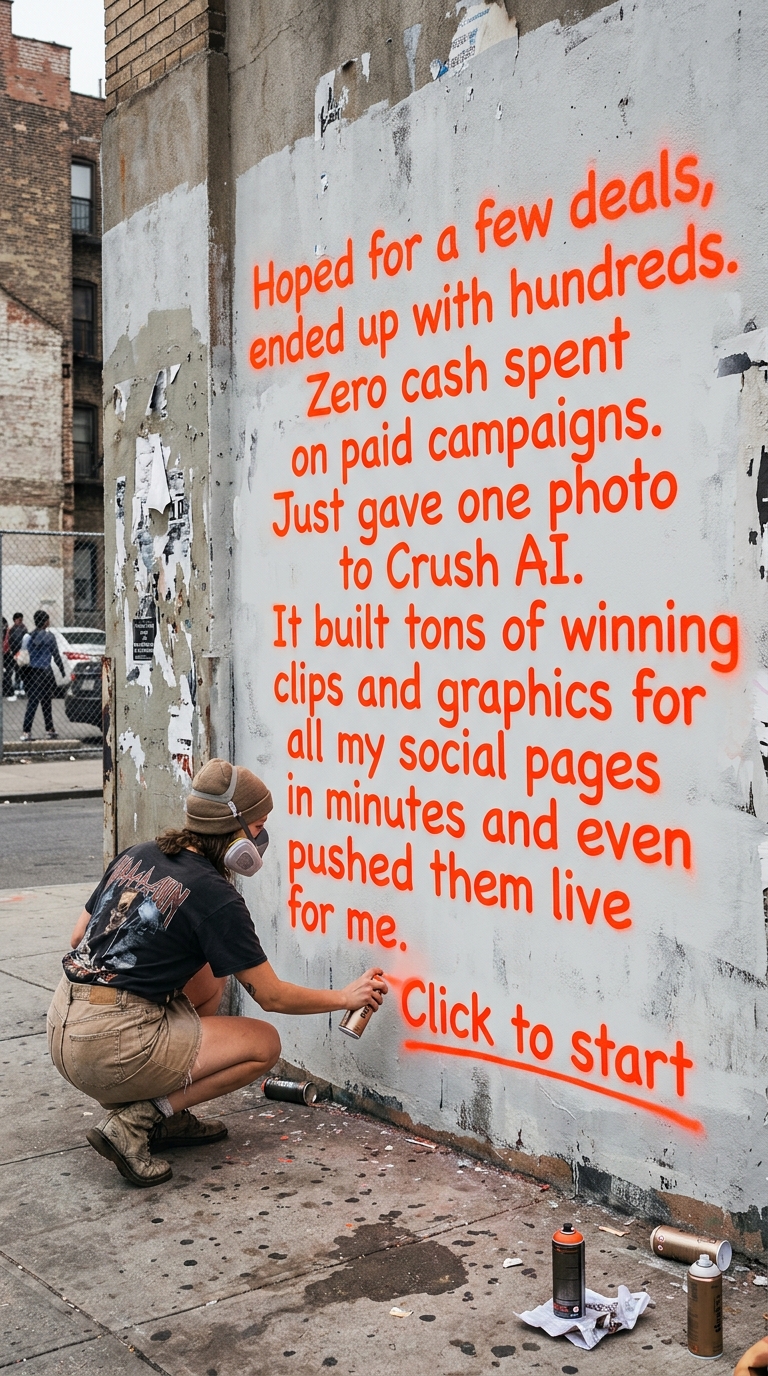 trycrush.ai Facebook ad