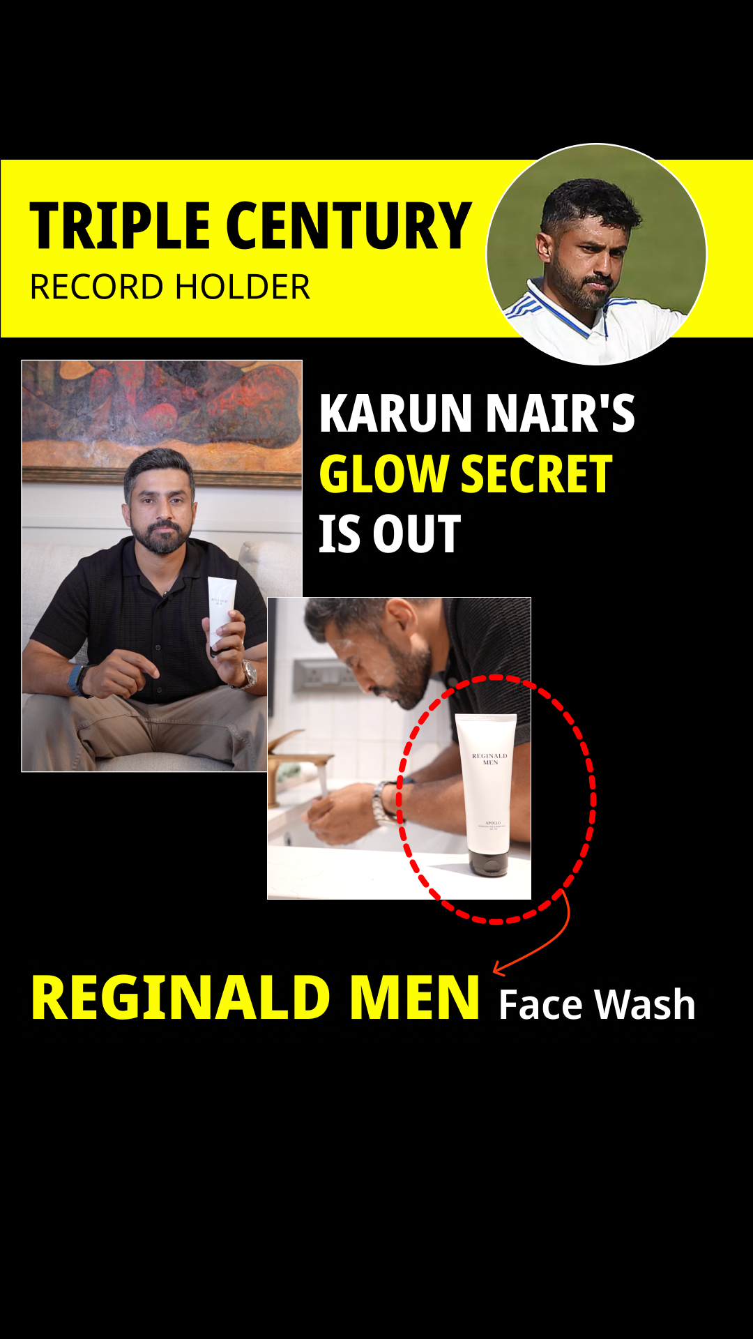 Reginald Men Facebook ad