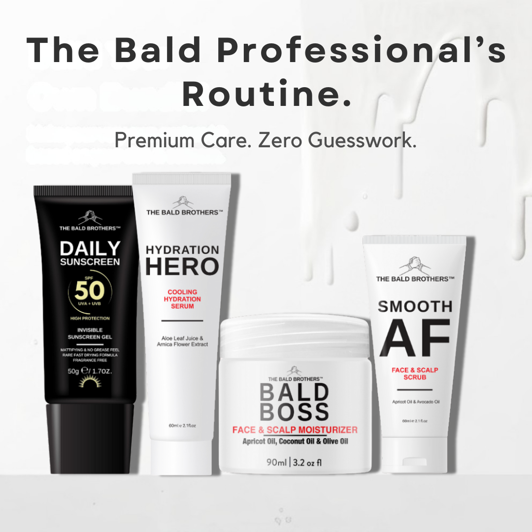The Bald Brothers Facebook ad: Why Most Bald Men’s Scalp Still Looks Off