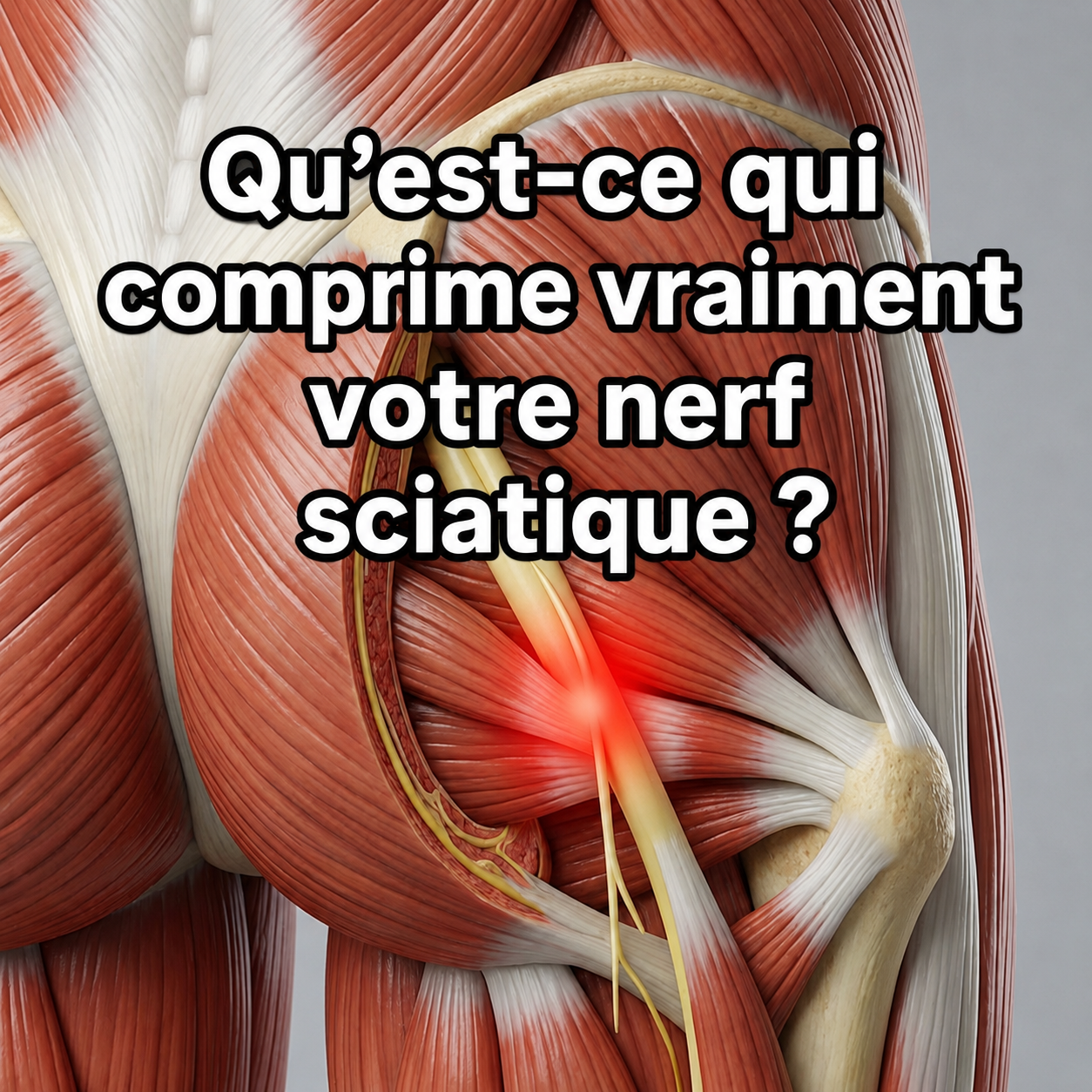 Christine Blanchard Facebook ad: Réveillez-vous sans douleur sciatique dès demain matin