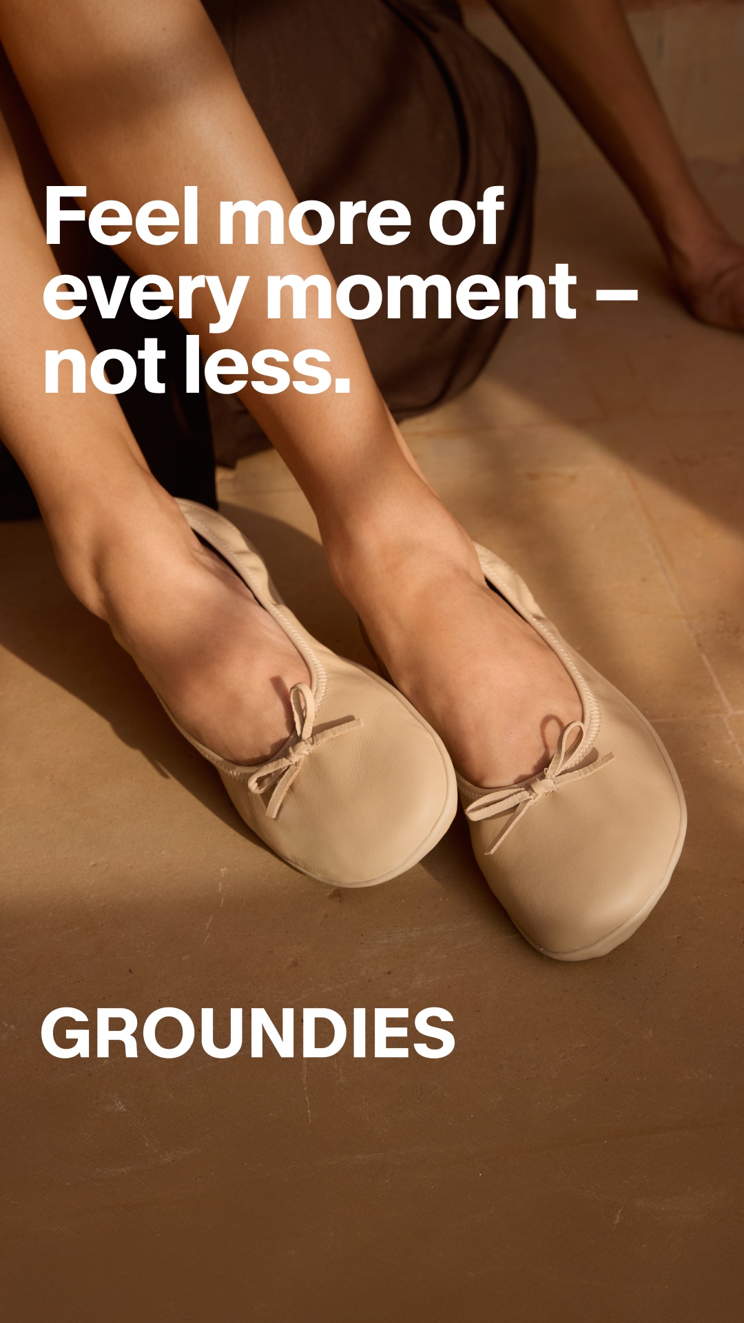 Groundies Barefootwear Facebook ad