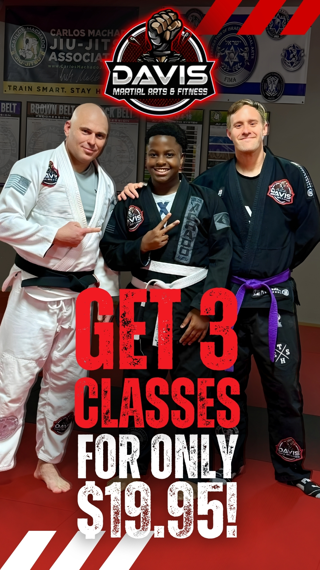 Davis Martial Arts & Fitness Facebook ad