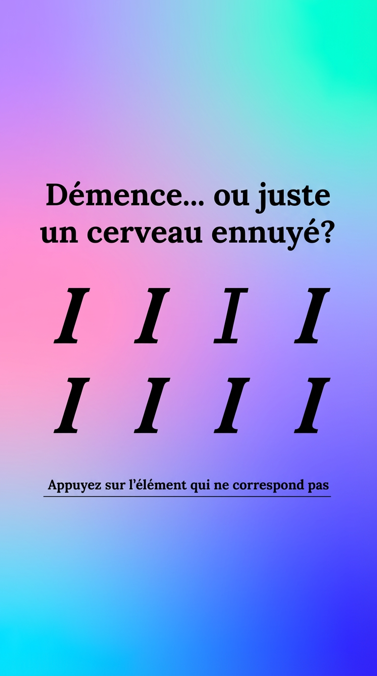 International IQ test Facebook ad