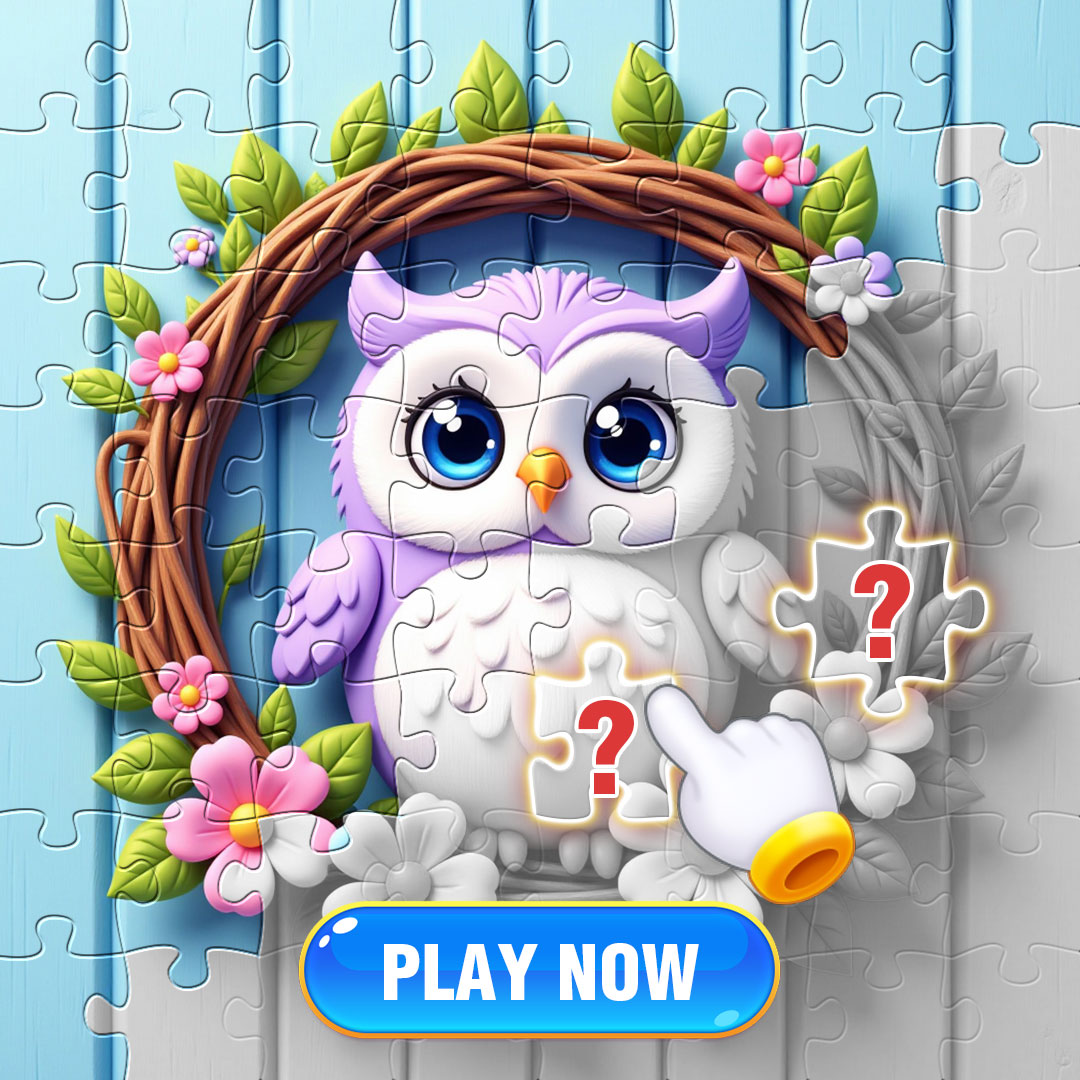 Jigsaw online puzzles Facebook ad