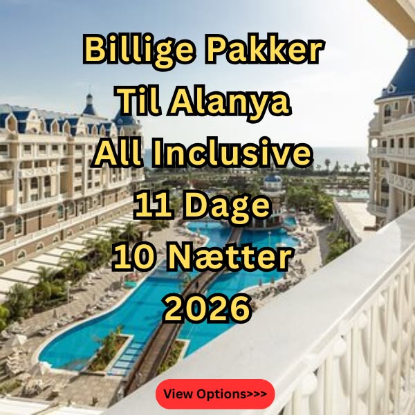Online Deals Facebook ad: Billige Pakker Til Alanya All Inclusive 11 Dage 10 Nætter…