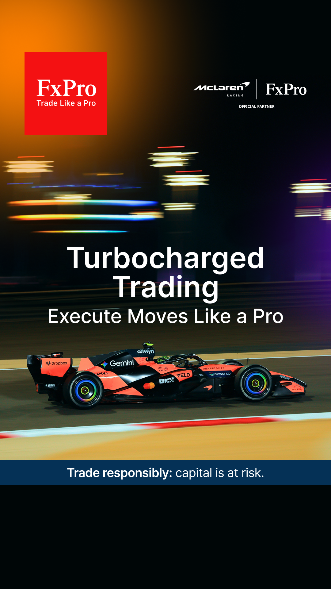 FxPro Trading Broker Facebook ad