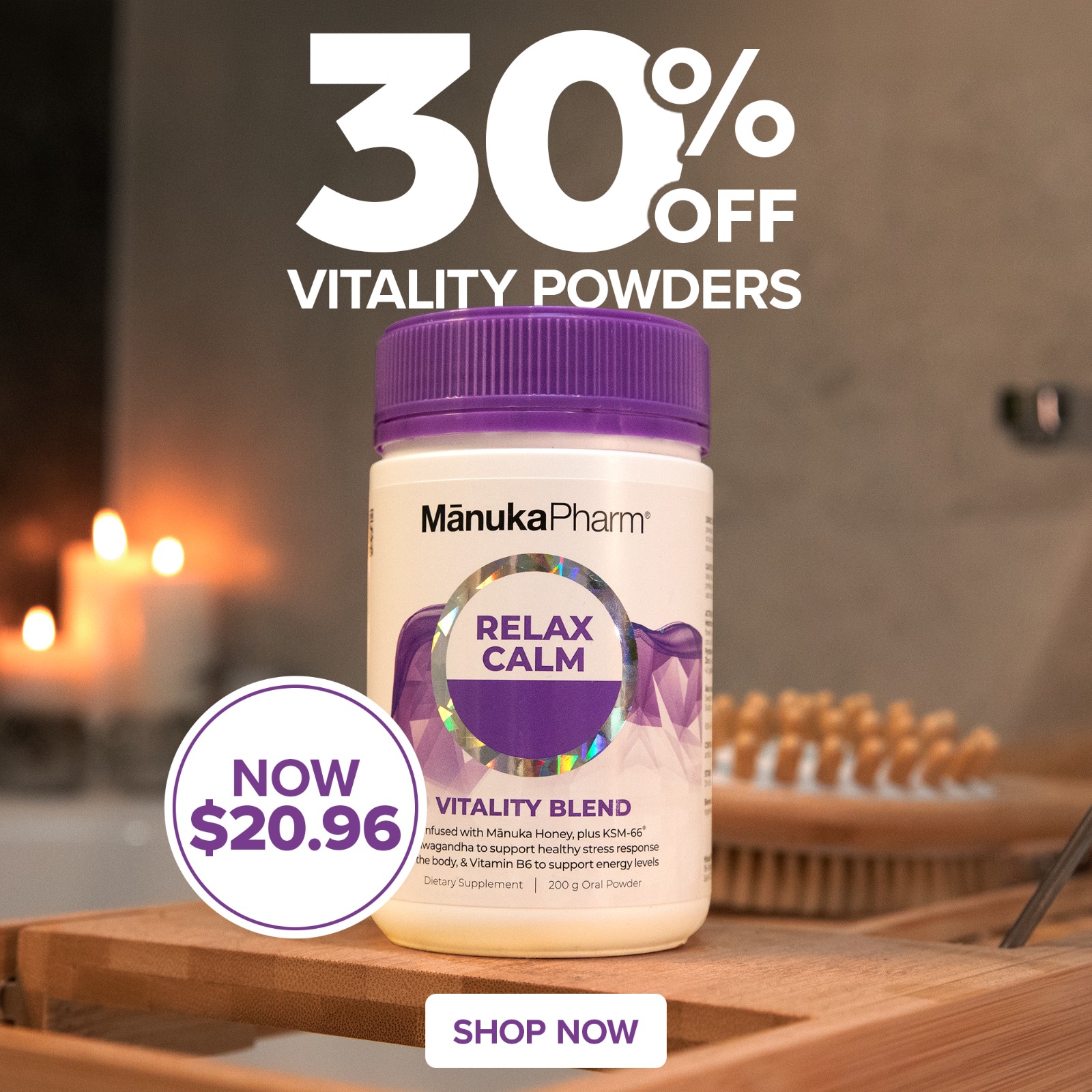 Manuka Doctor New Zealand Facebook ad