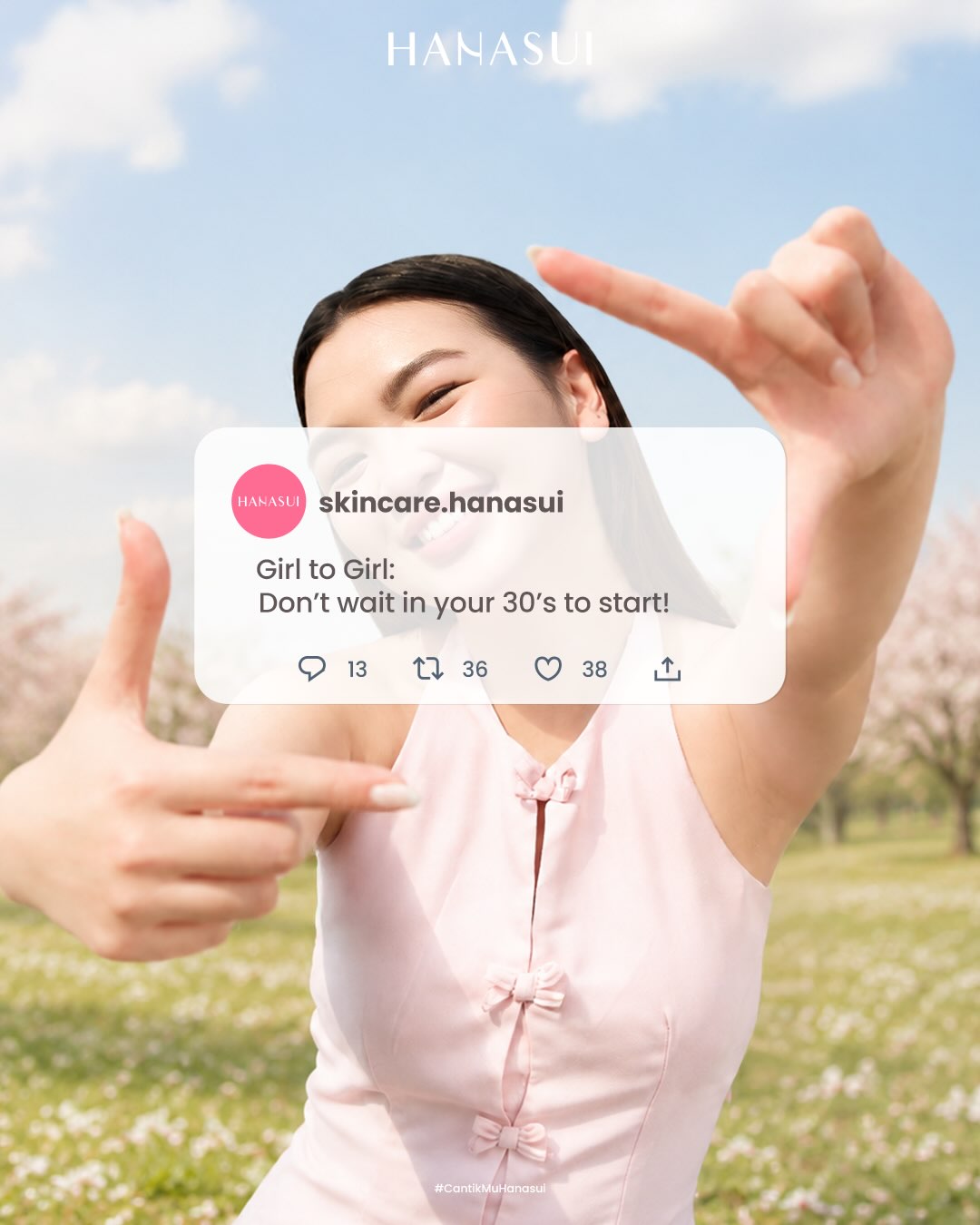 Skincare Hanasui Facebook ad