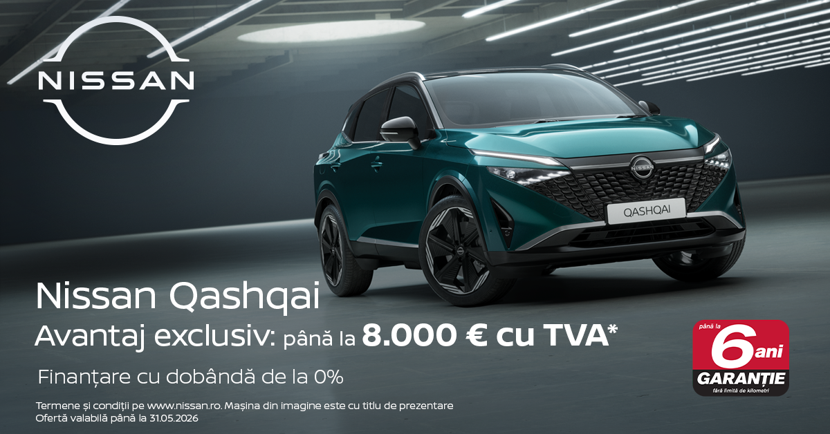 Nissan Facebook ad: SUV hibrid cu livrare rapidă
