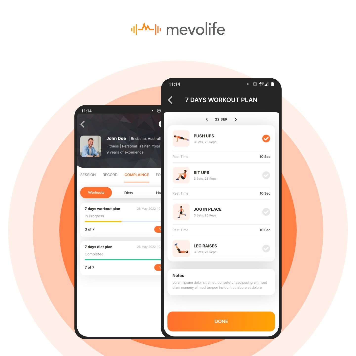 MevoLife Facebook ad
