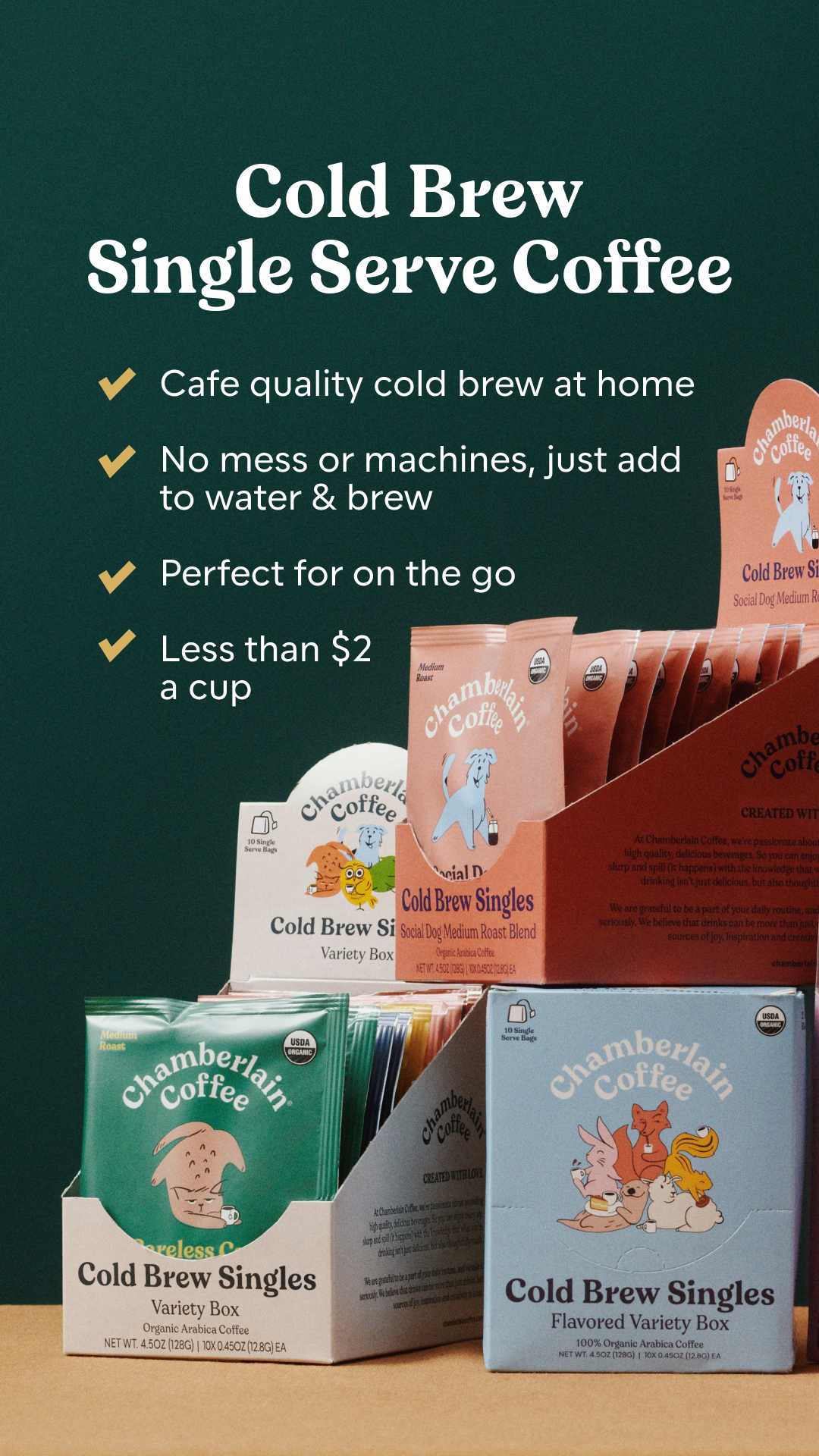 Chamberlain Coffee Facebook ad
