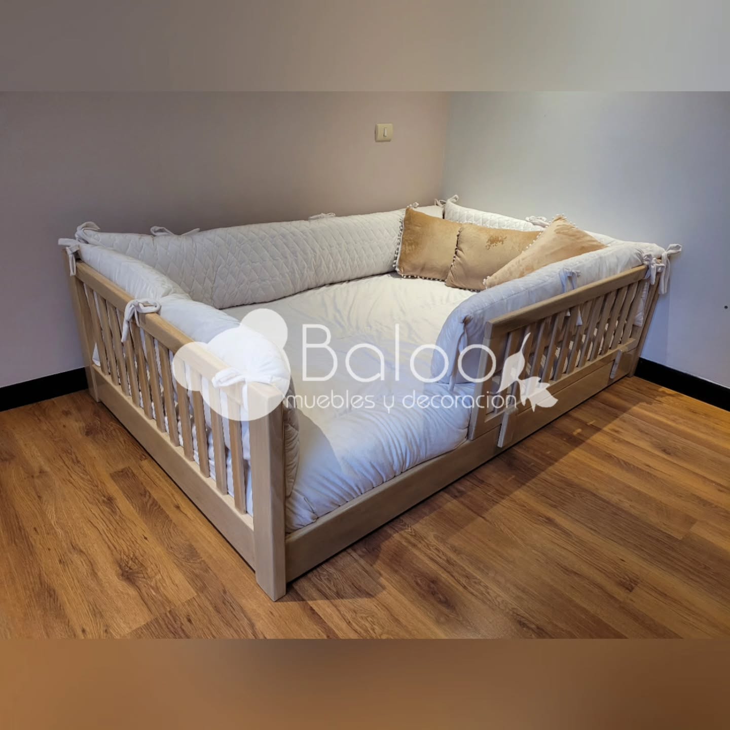 Muebles Baloo Facebook ad: Gran variedad de muebles para tu bebé