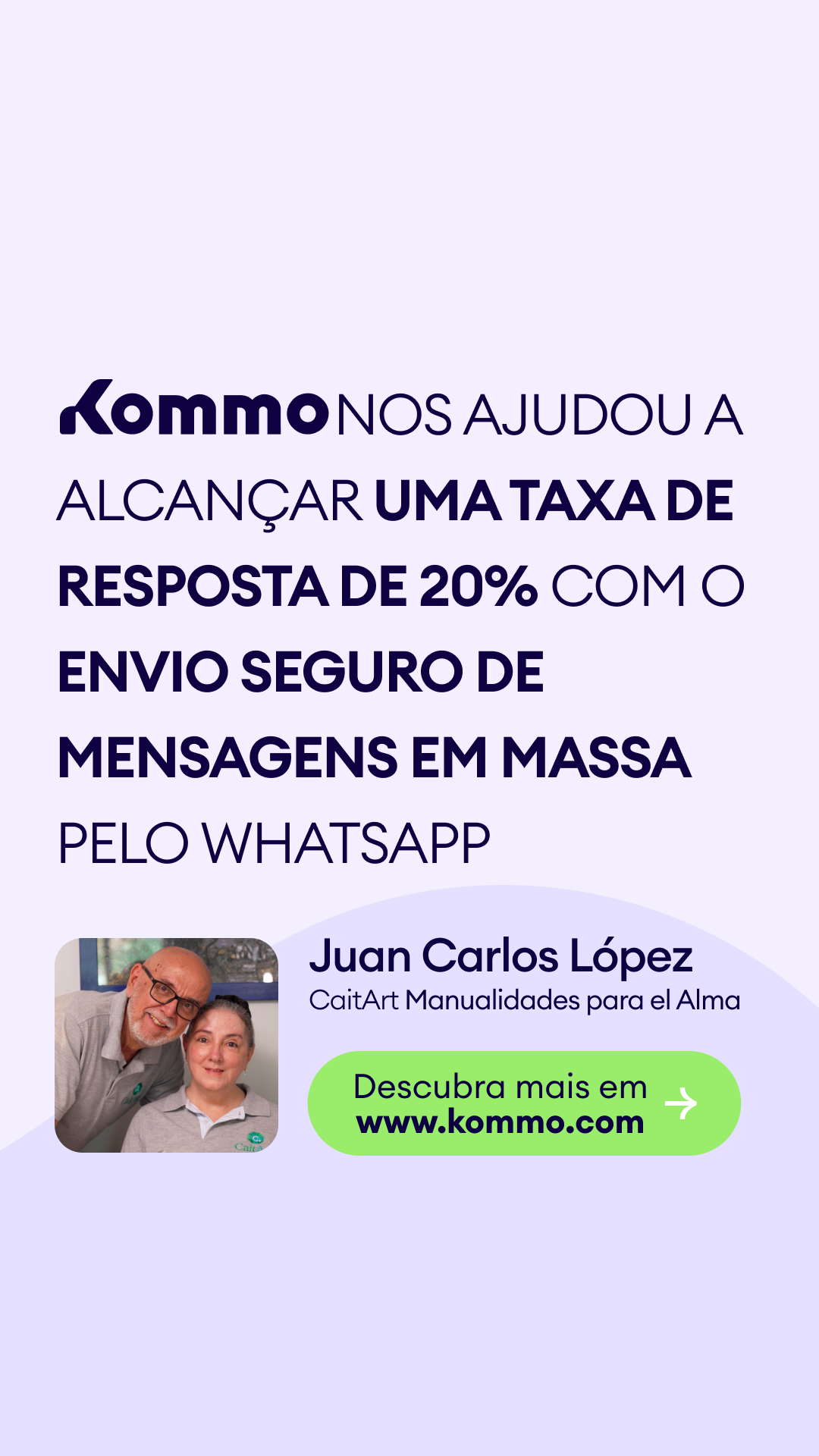 Kommo Brasil Facebook ad