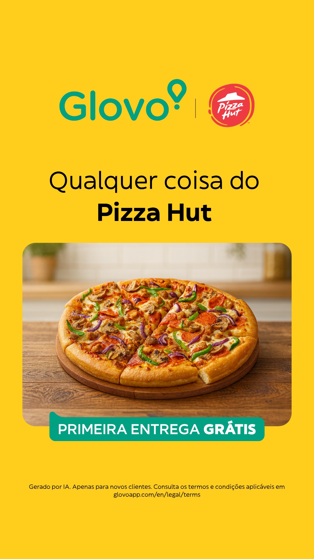 Glovo Facebook ad