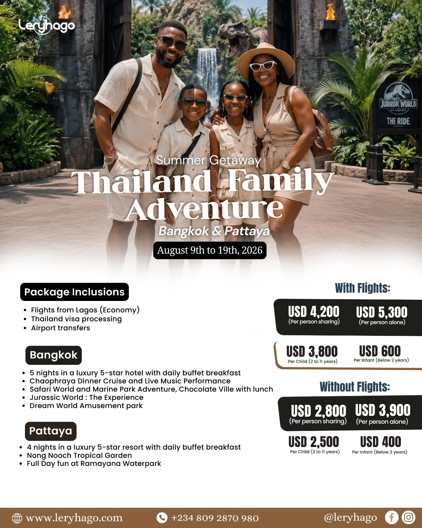 Lery Hago Travels Facebook ad: LAST CHANCE!