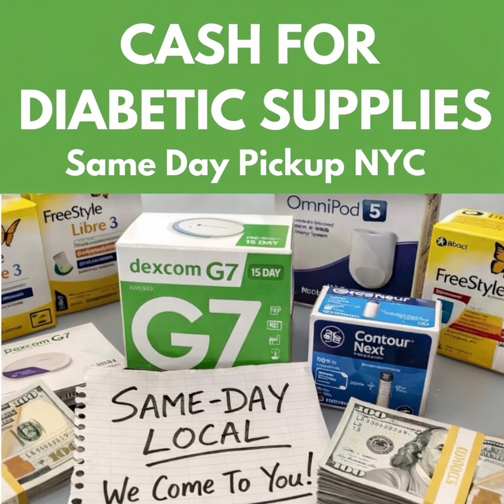 Ace Diabetic Supply Facebook ad: Cash Today For Unused Diabetic Supplies