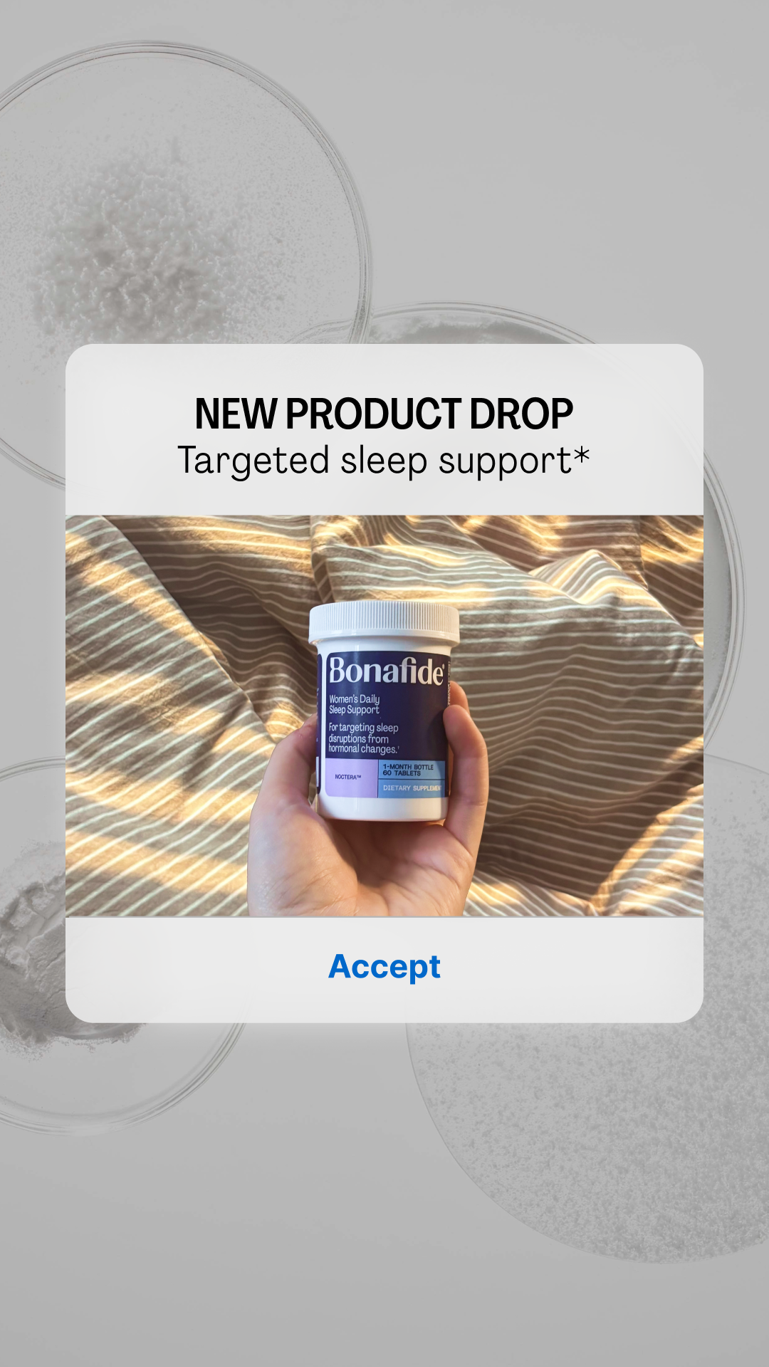Bonafide Facebook ad