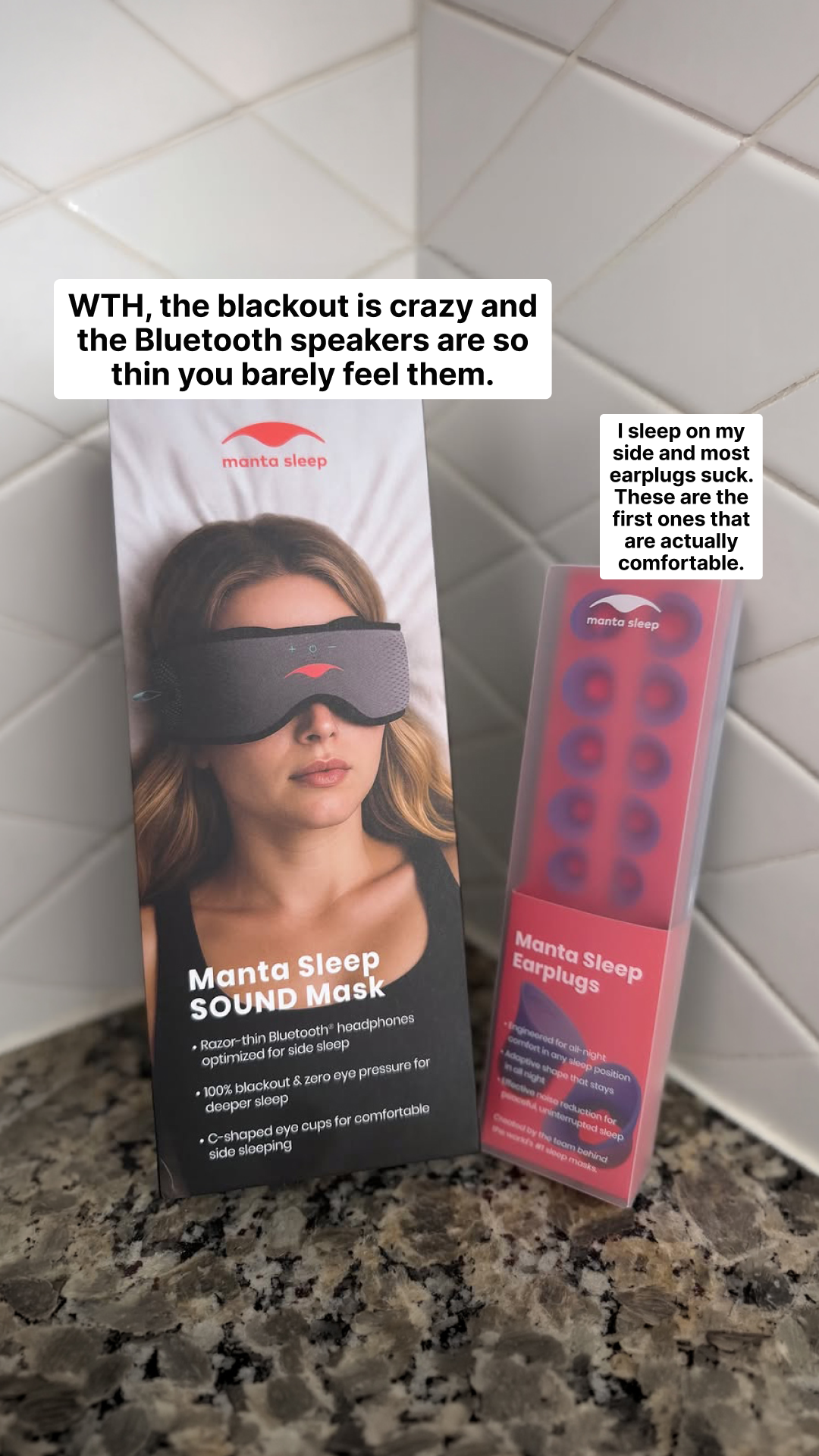 Manta Sleep Facebook ad