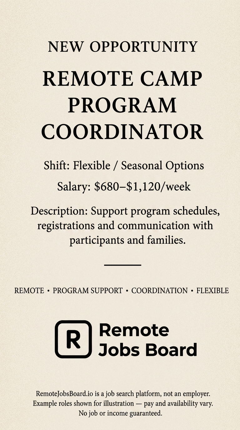 Remote Jobs Board - Work From Anywhere Facebook ad