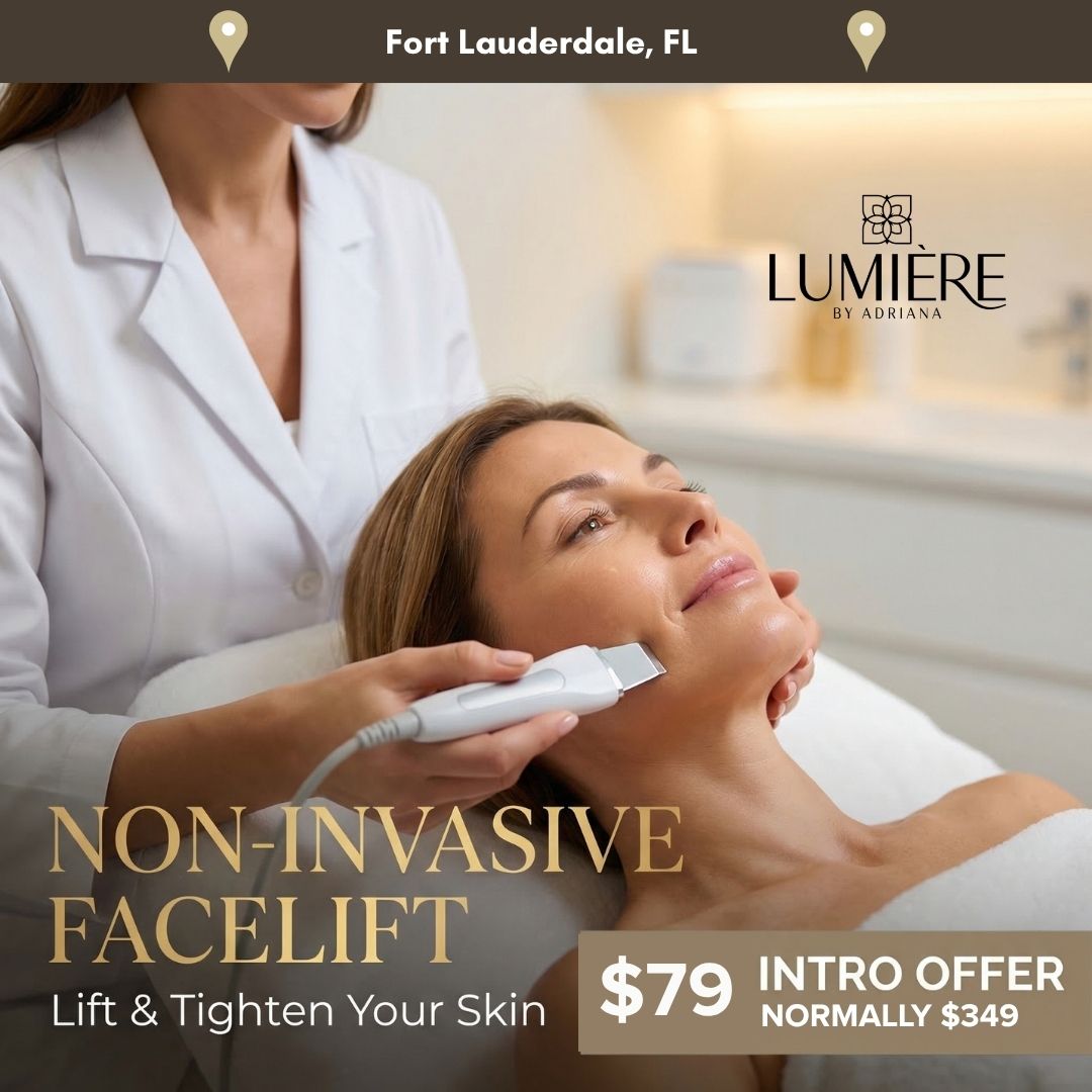 Forever Young Facebook ad: Fort Lauderdale’s $79 Face & Neck Lift