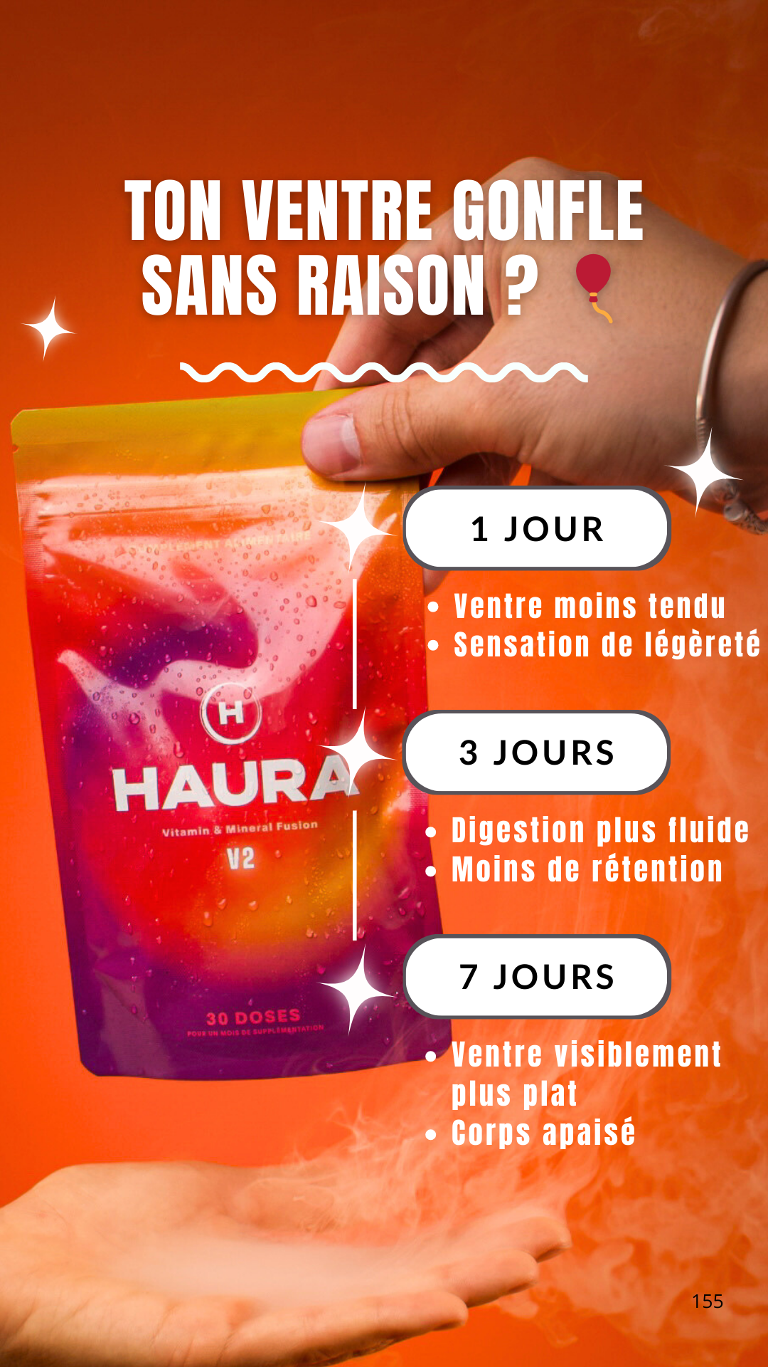 HAURA Facebook ad: HAURA, vous mais en mieux.